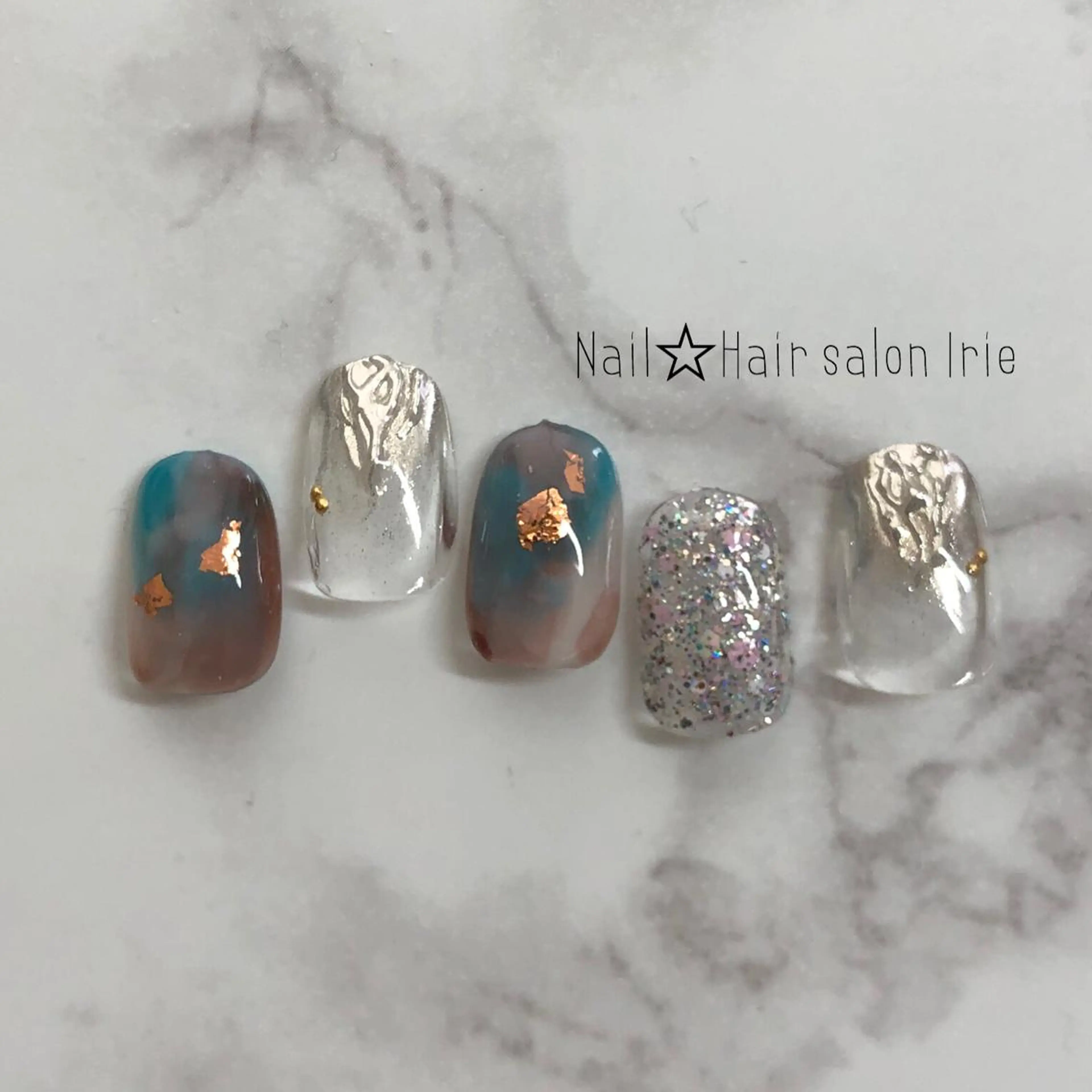 ネイル Hair salon Irie所属・與儀 知佳のネイルデザイン