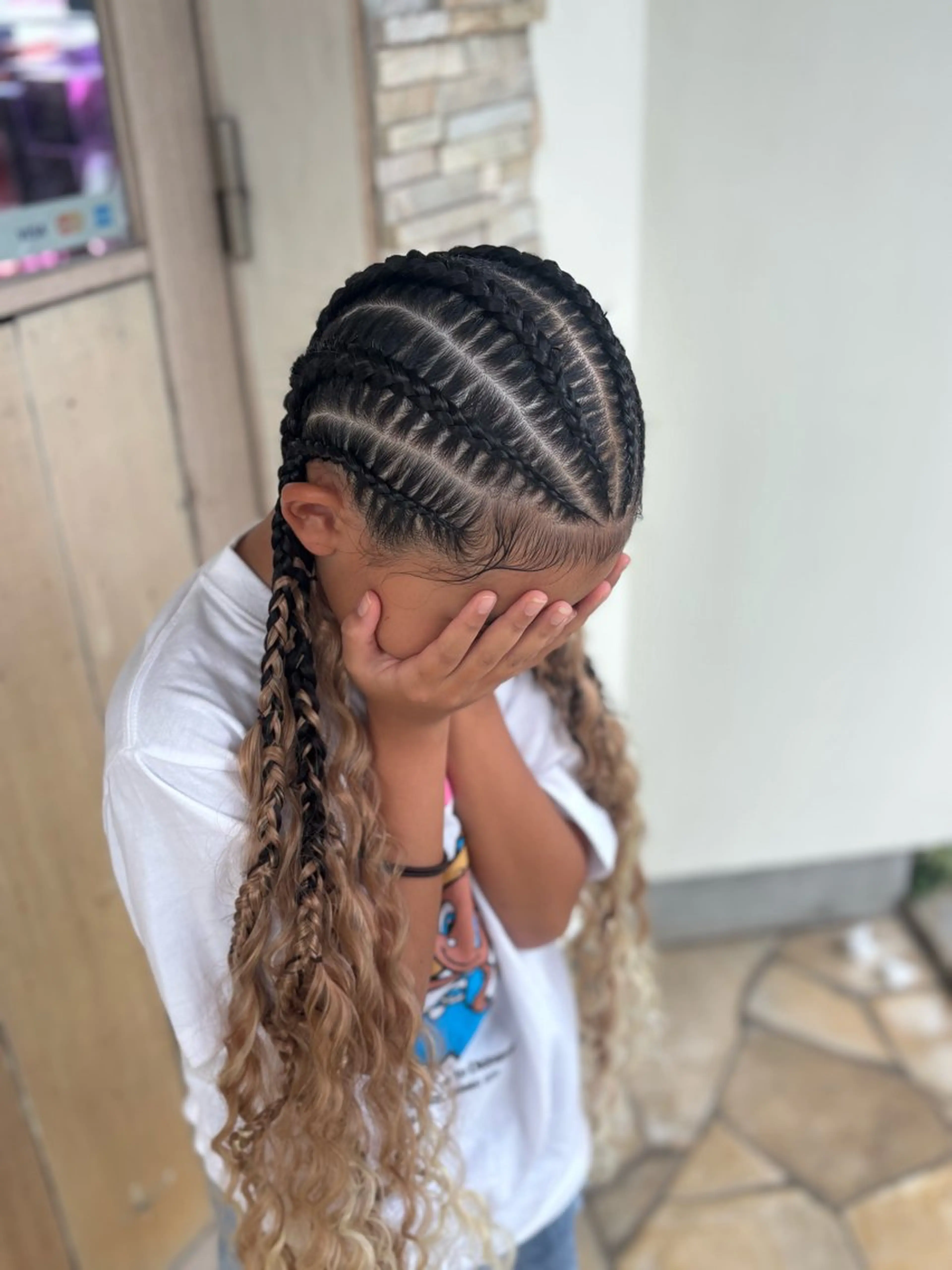 ヘアアレンジ ヘアセット KR2S中百舌鳥所属・艶カラー🫧/シール エクステRYOKAのヘアスタイル