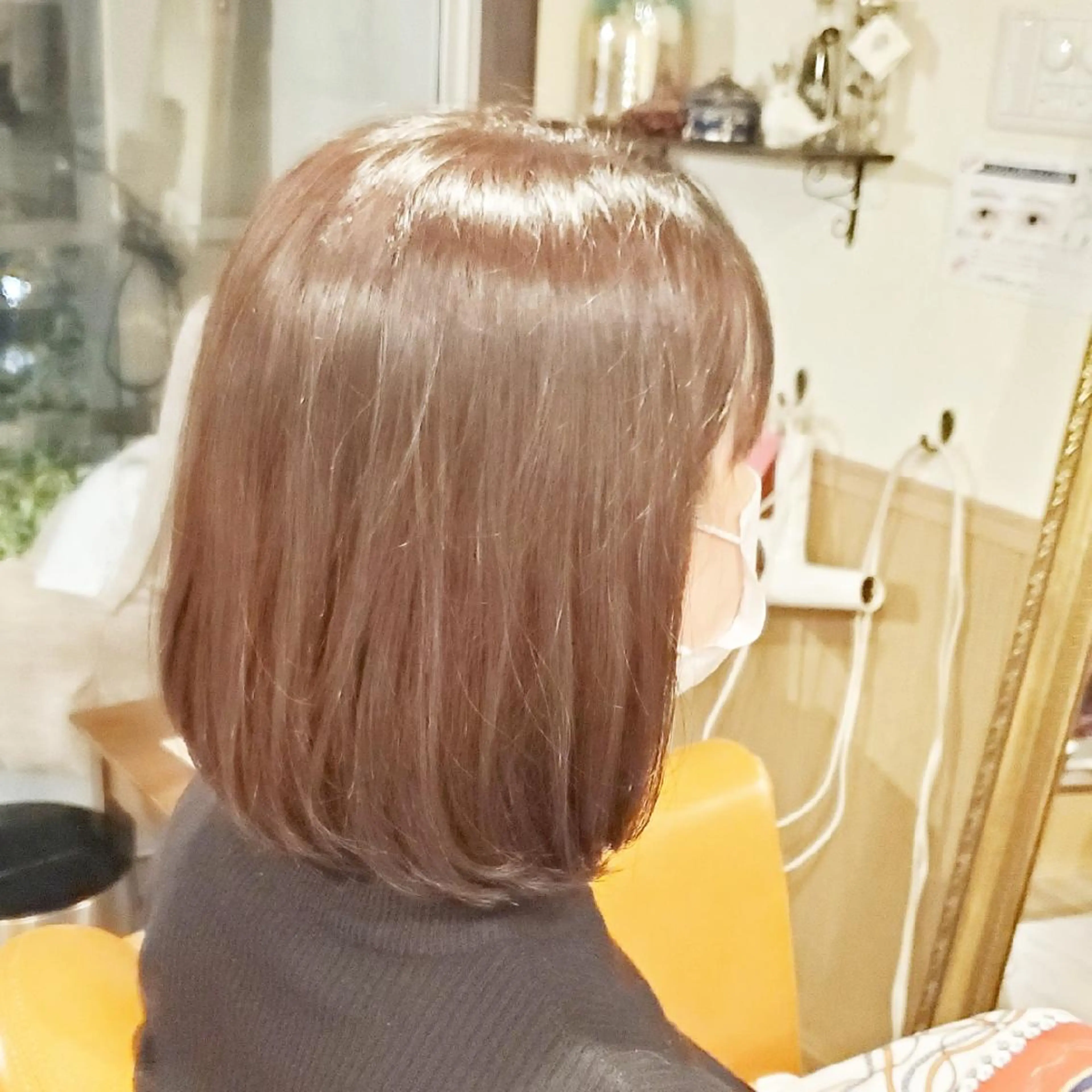 ミディアム カラー ブリーチ イルミナカラー 外国人風カラー 縮毛矯正 トリートメント カット ヘアカラー トリートメント spa hair ark 富井直美のヘアスタイル