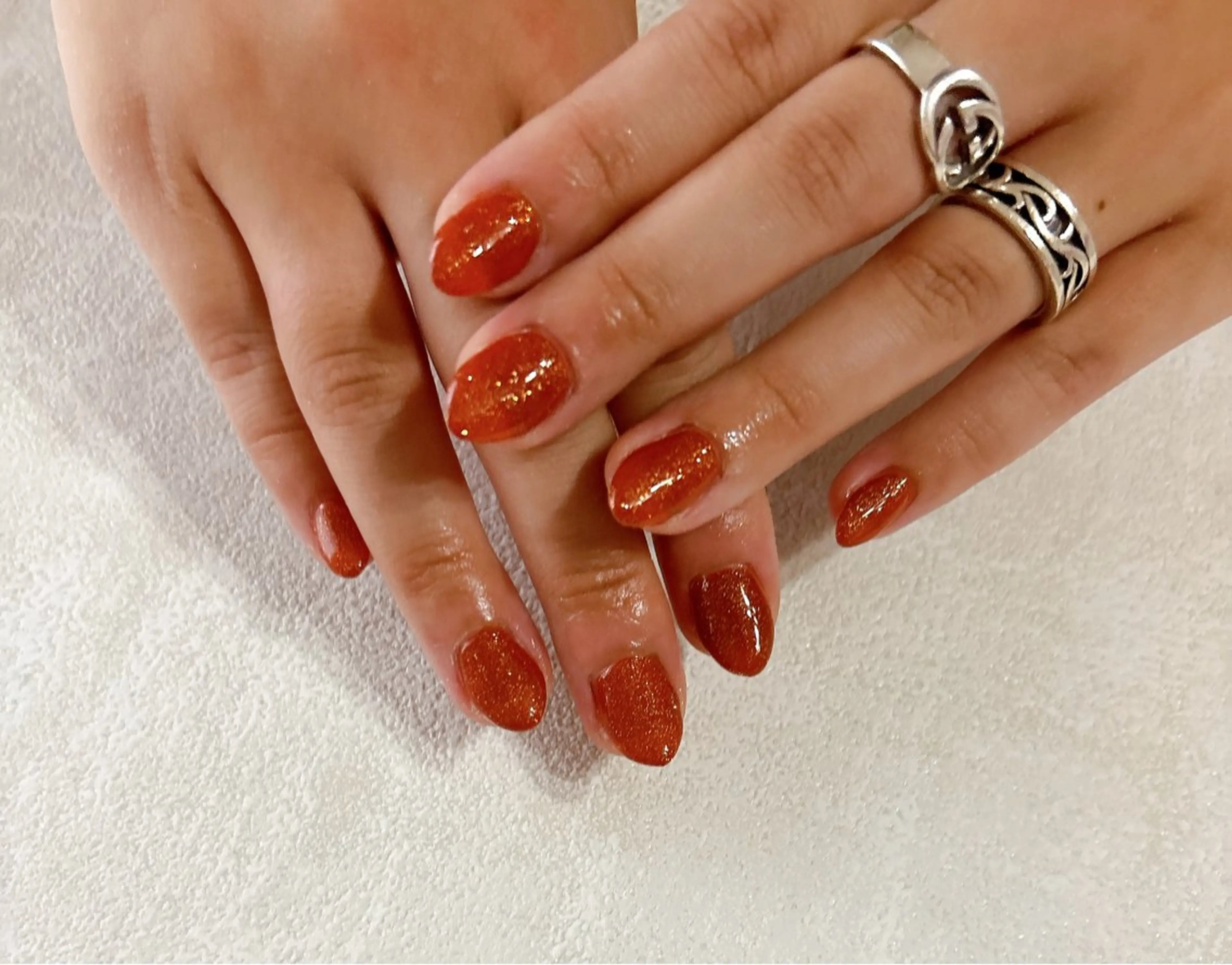 ネイル オーロラネイル フットネイル フレンチネイル ジェルネイル マグネットネイル ハンドネイル kikinail 溝の口のネイルデザイン