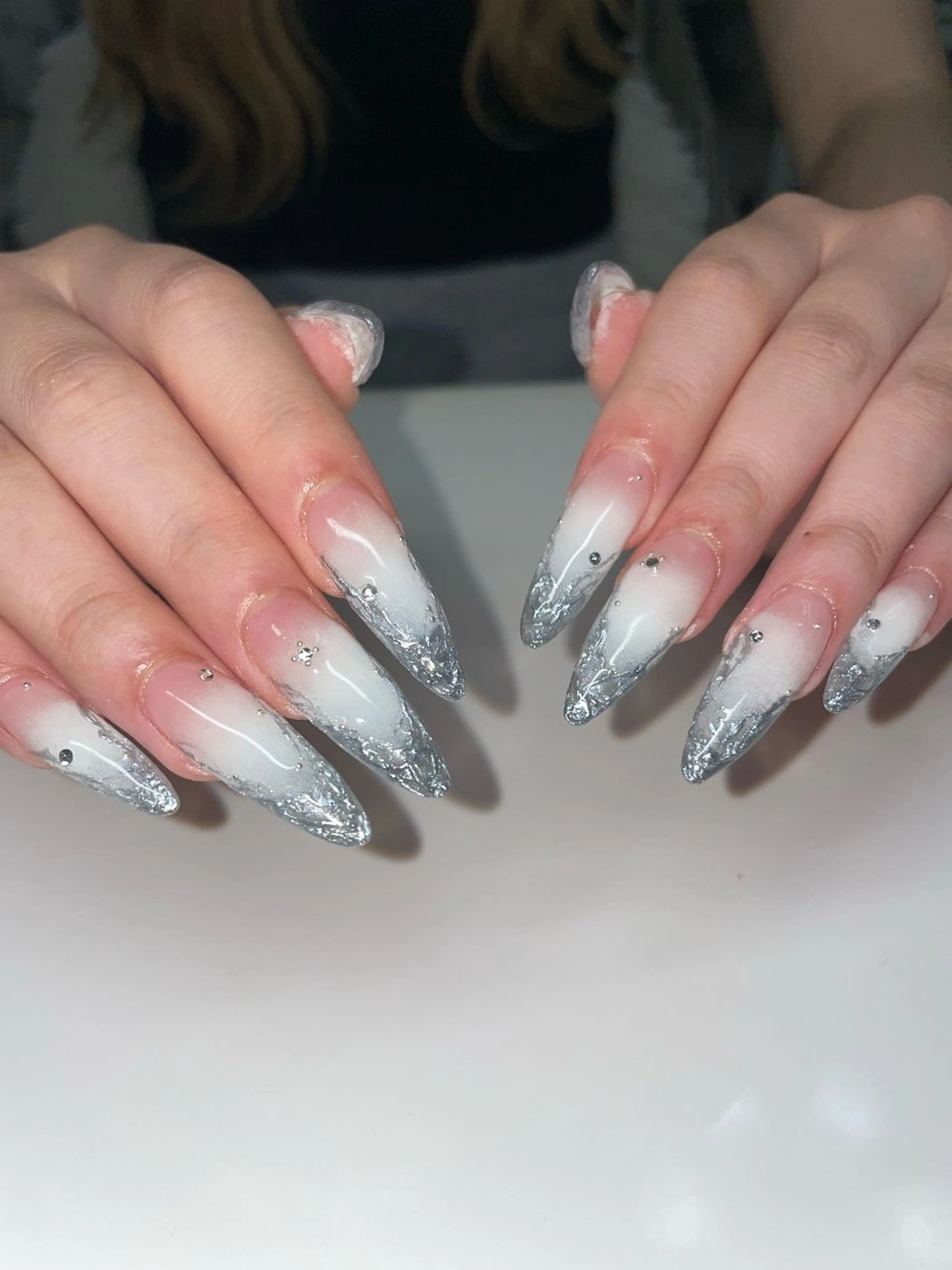 ネイル ロングネイル yu miのネイルデザイン