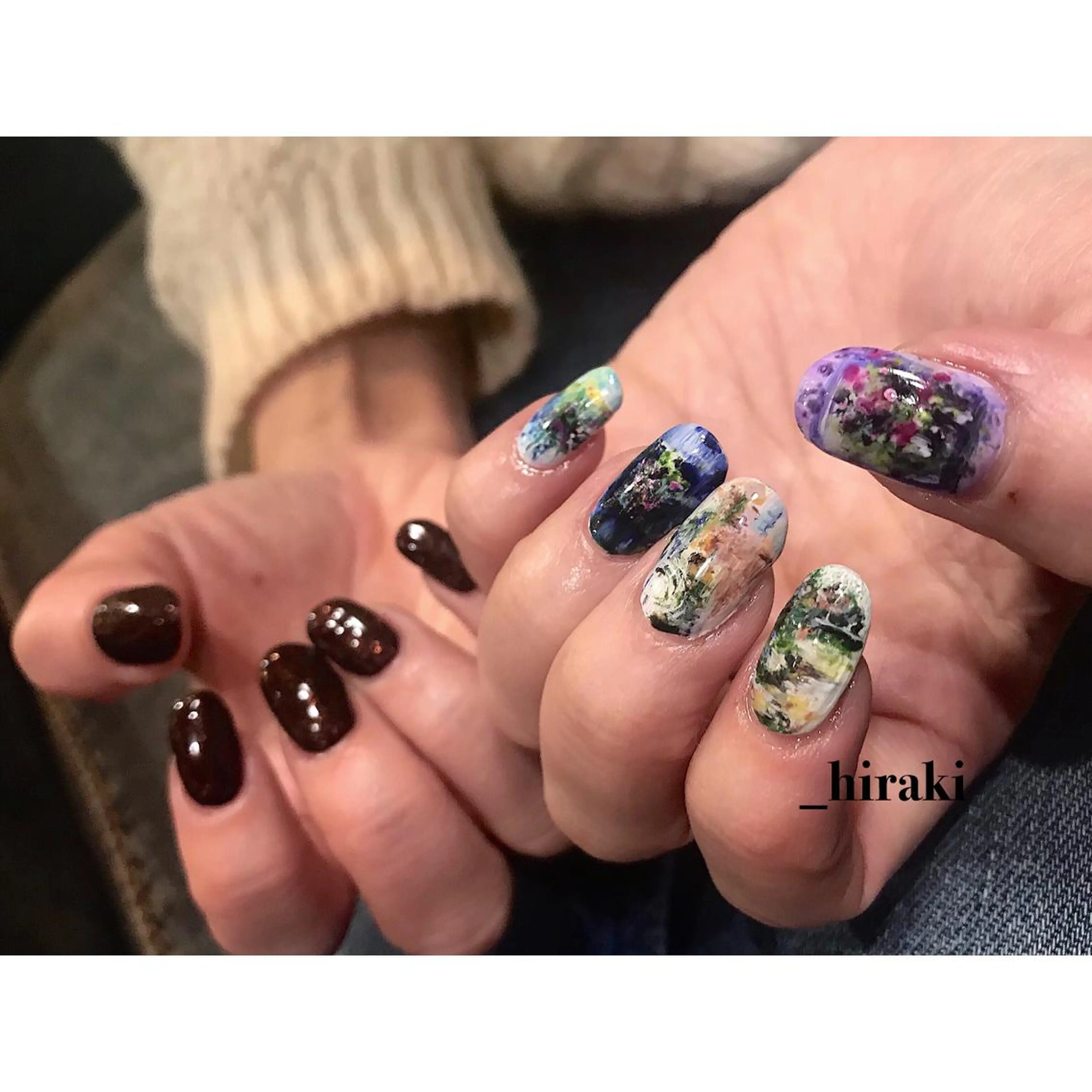 ネイル nail atelier AMBER所属・saori .の眉毛・アイブロウイメージ