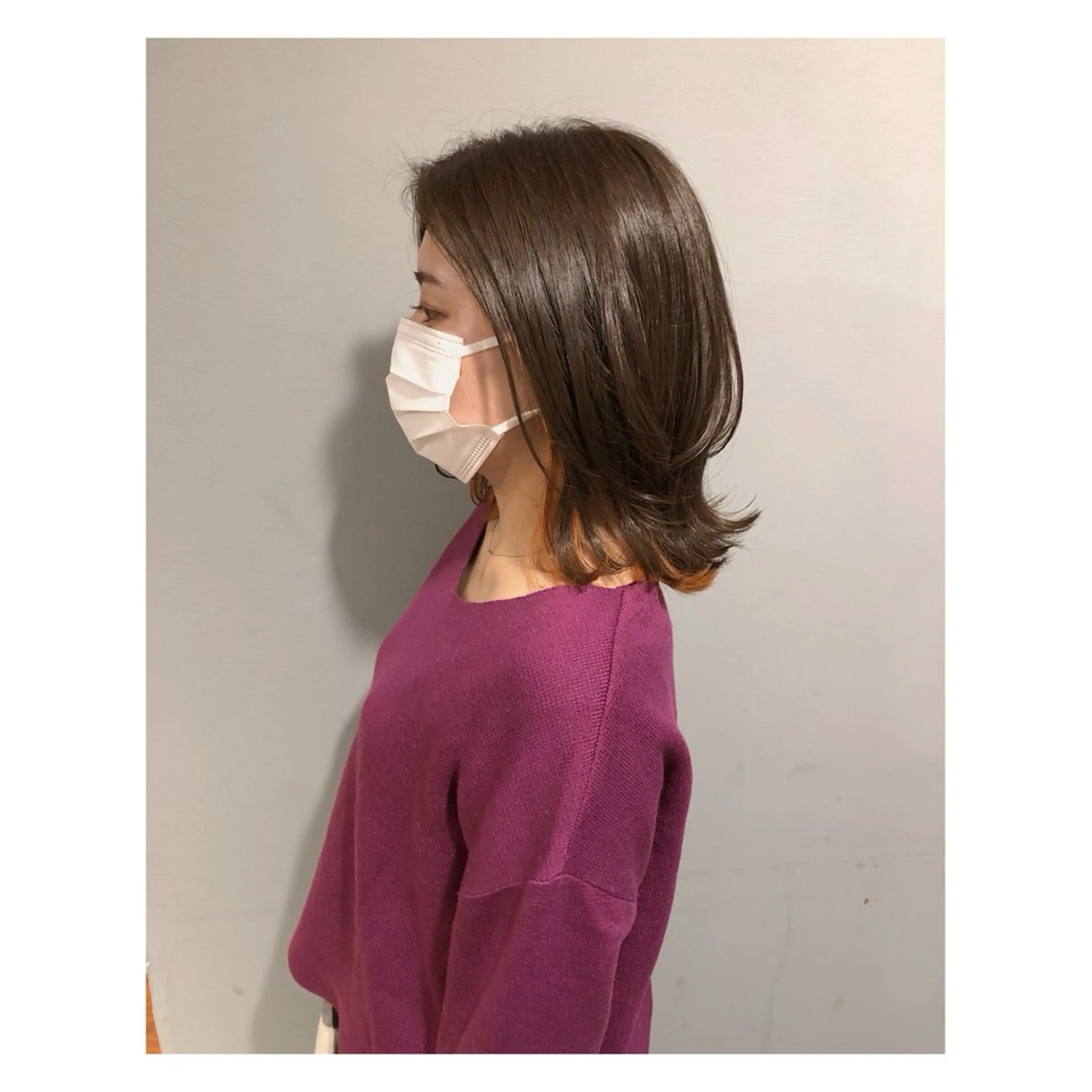 ミディアム カラー パーマ ヘアアレンジ カット ヘアカラー トリートメント a'threem【アズリーム】所属・湯浅 直樹のヘアスタイル