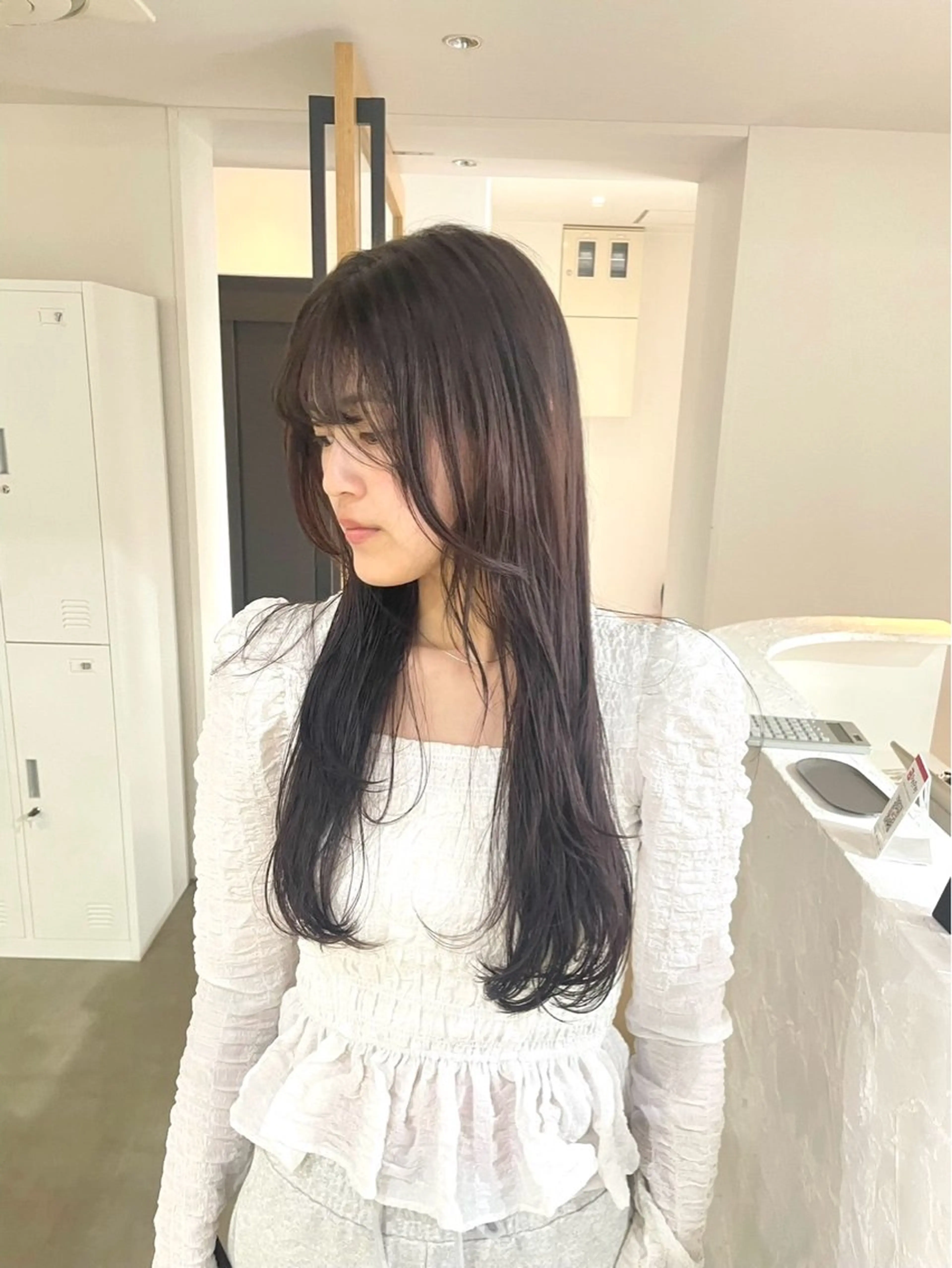 ロング カラー ナナミ-YUCCA モデル様募集中のヘアスタイル