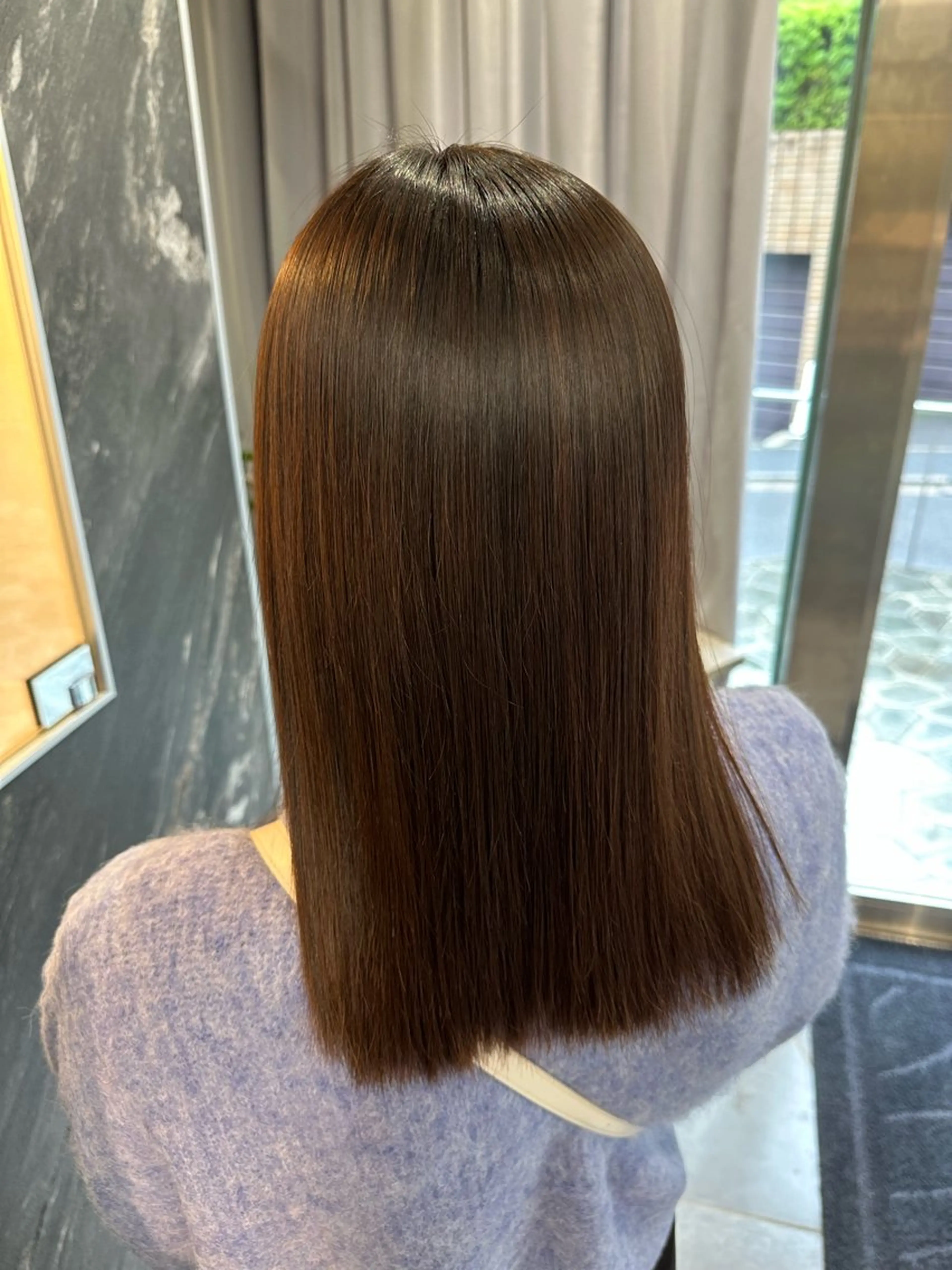 セミロング Wisteria所属・美髪特化✨ 伊織✨縮毛矯正✨のヘアスタイル