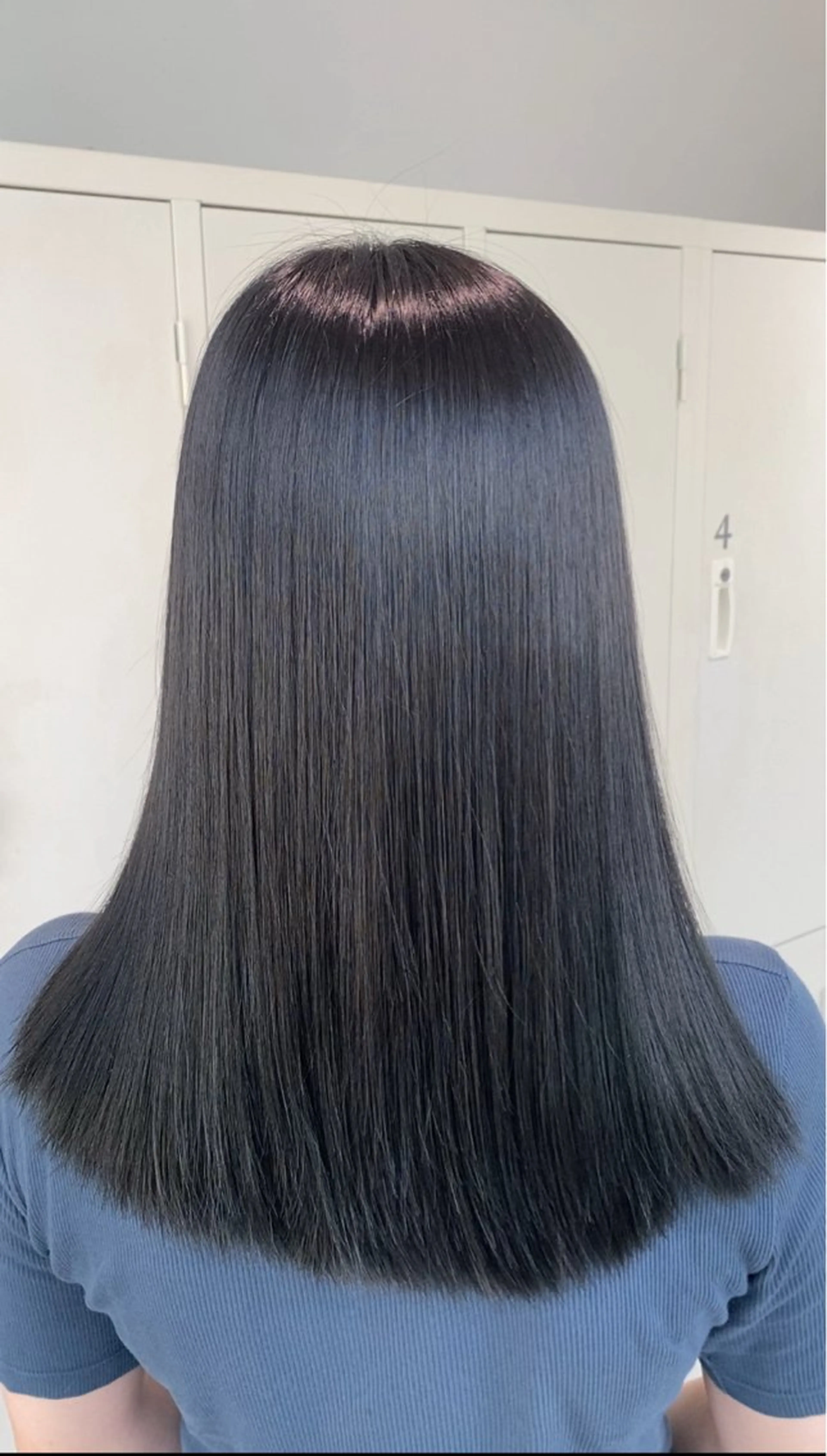 カラー 黒髪 透明感カラー towa / EIGHTのヘアスタイル