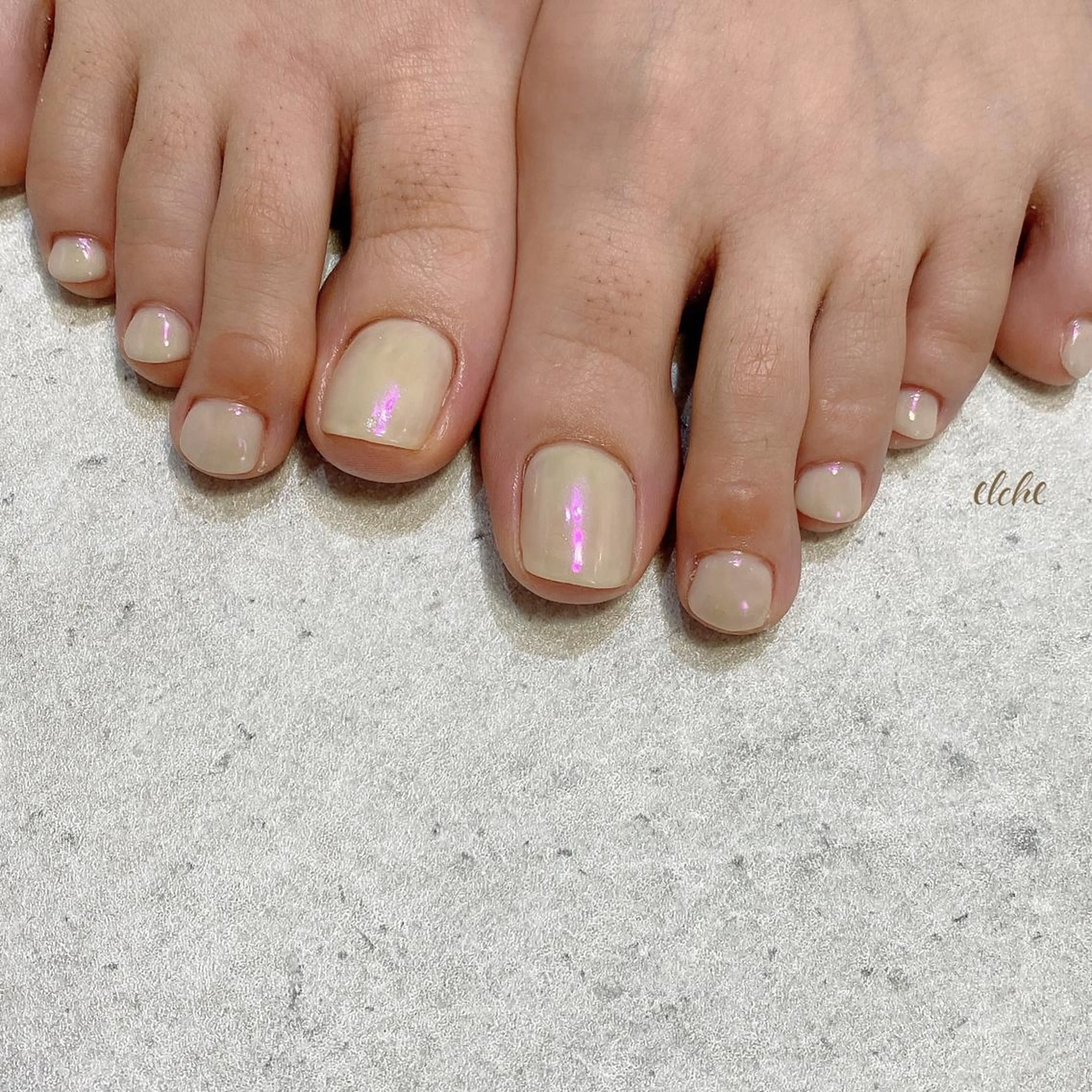 ネイル オーロラネイル Rio 𓍼のネイルデザイン