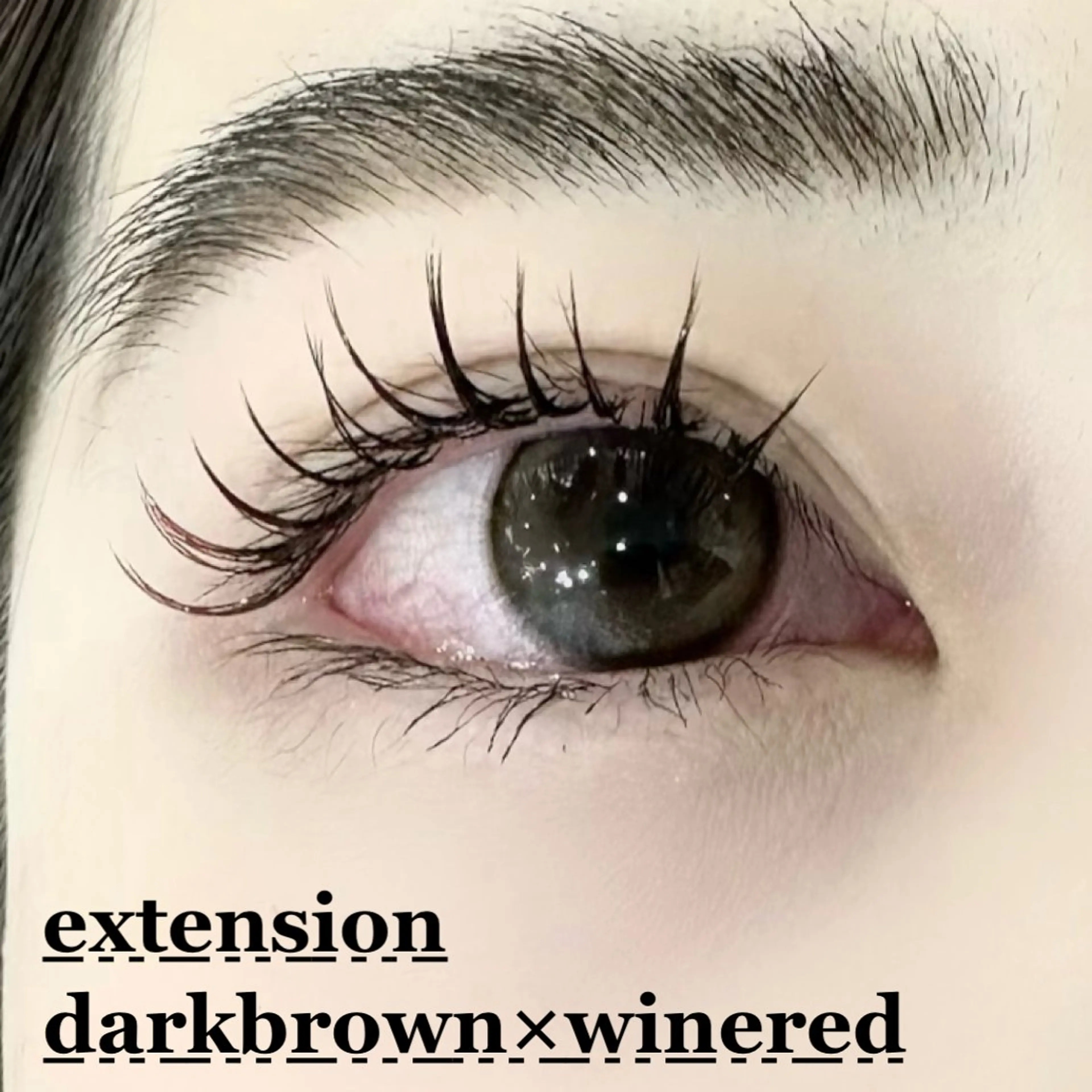 セミロング マツエク・マツパ エクステ MYU🩵 Mirajuのマツエク・マツパデザイン