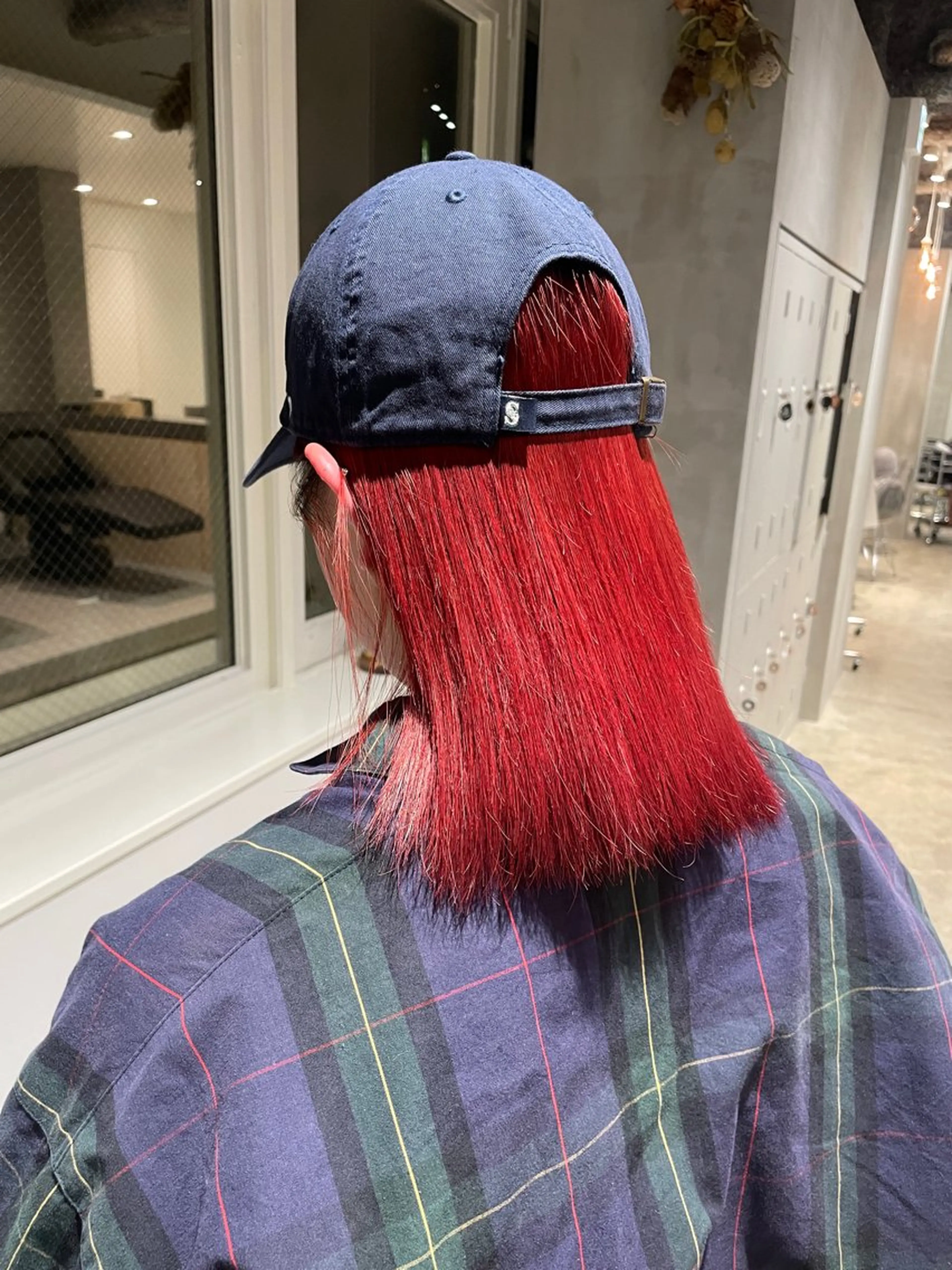 ミディアム カラー 🪸ハイトーンカラー エクステmisakiのヘアスタイル