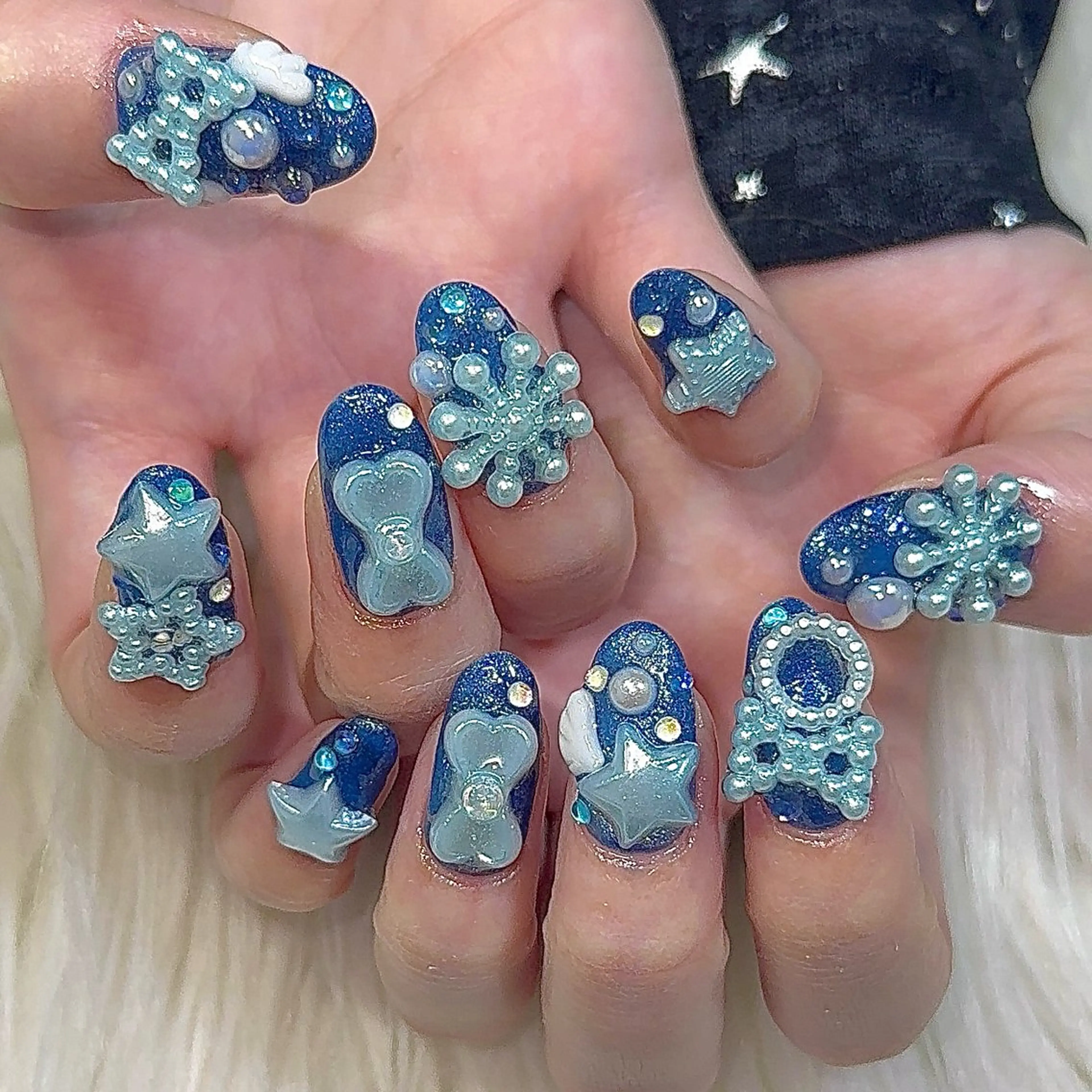 ネイル ハンドネイル 黒川 実祐のネイルデザイン