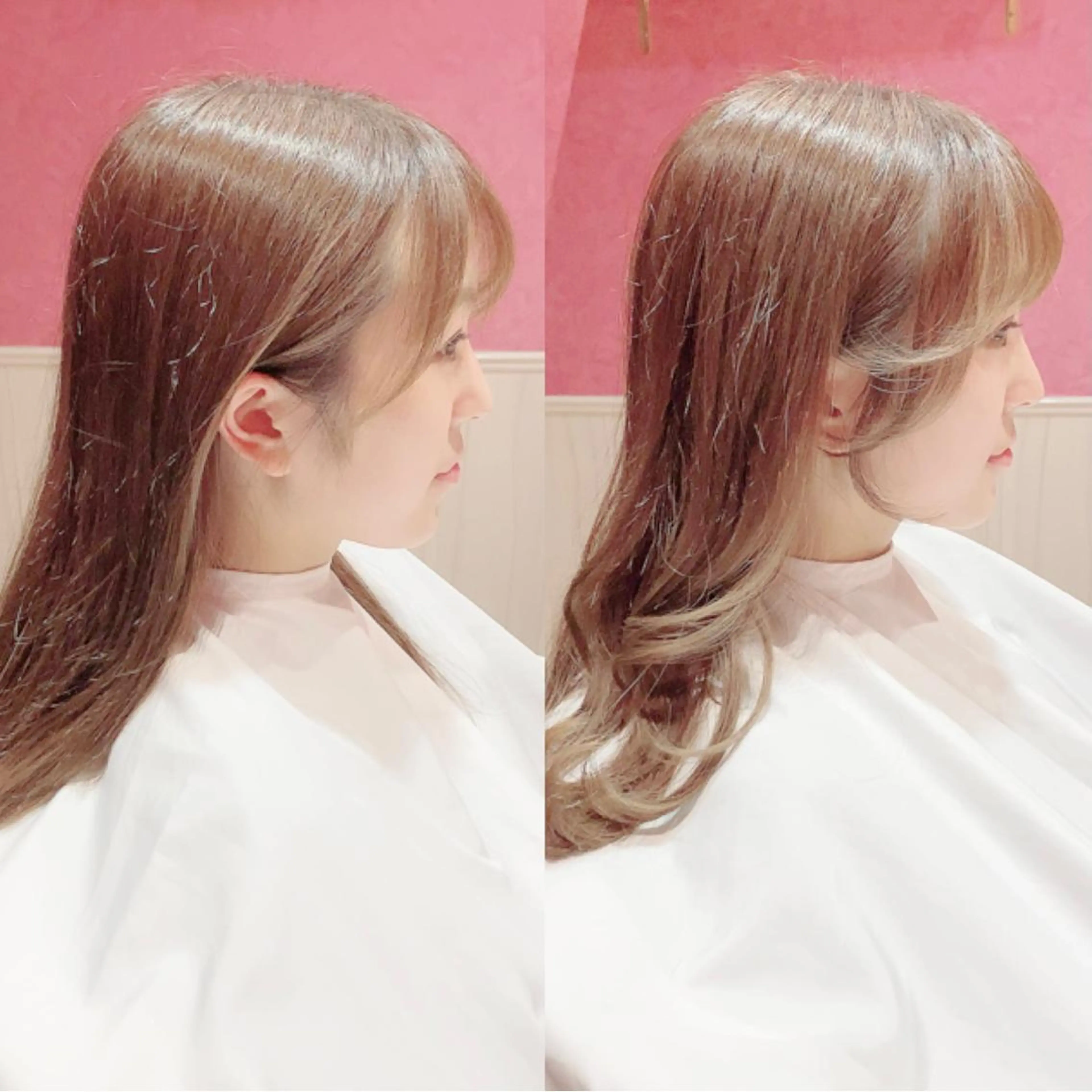 ロング 韓国風ヘア 💖レイヤー×美髪 💖momoのヘアスタイル