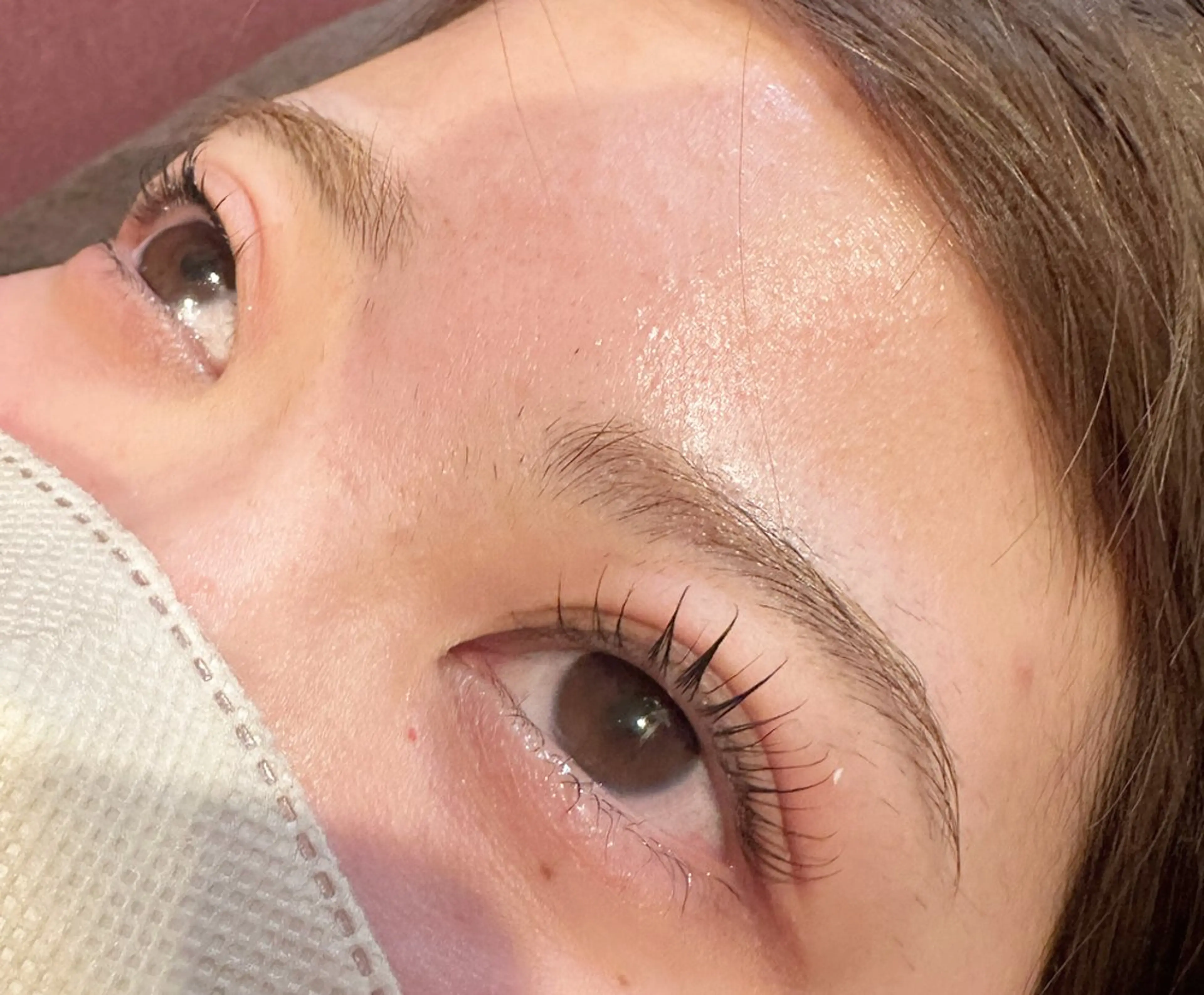 マツエク・マツパ 束感まつ毛 パリジェンヌラッシュリフト HANA りののマツエク・マツパデザイン