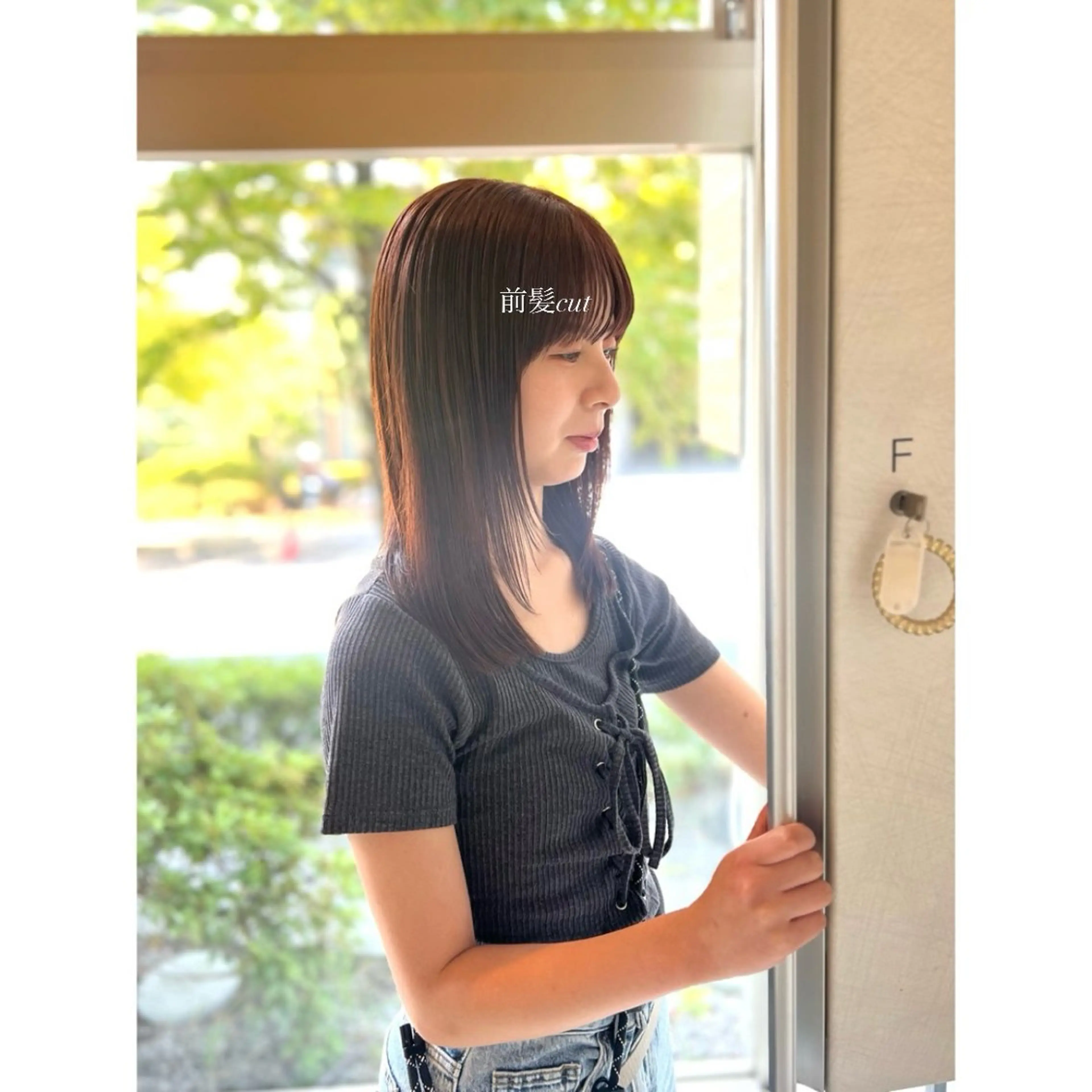 ロング 顔周りカット カット ヘアカラー スパ/暖色カラー /白髪染め/ひな🫧のヘアスタイル