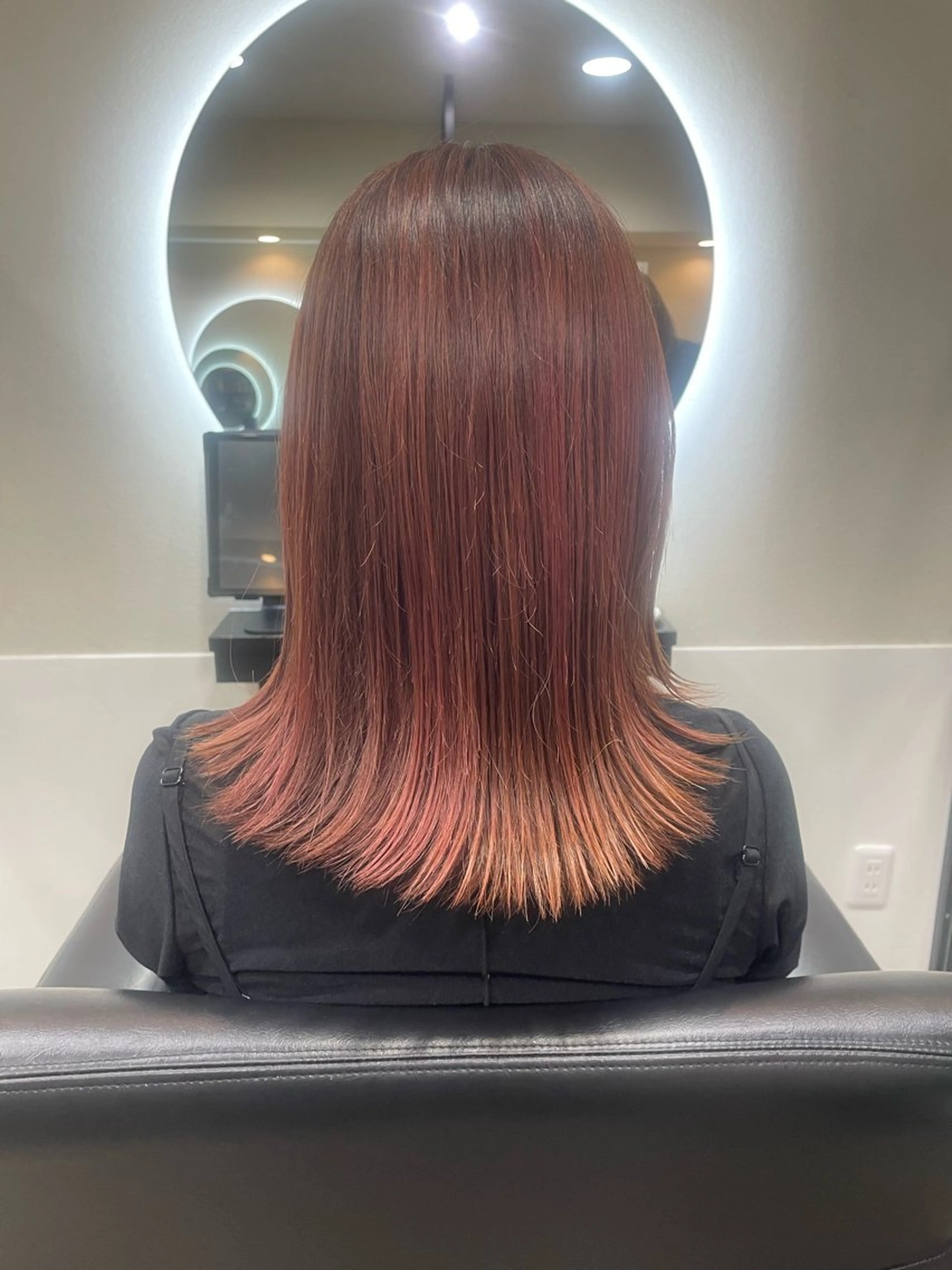 セミロング カラー 樅木 恒毅のヘアスタイル