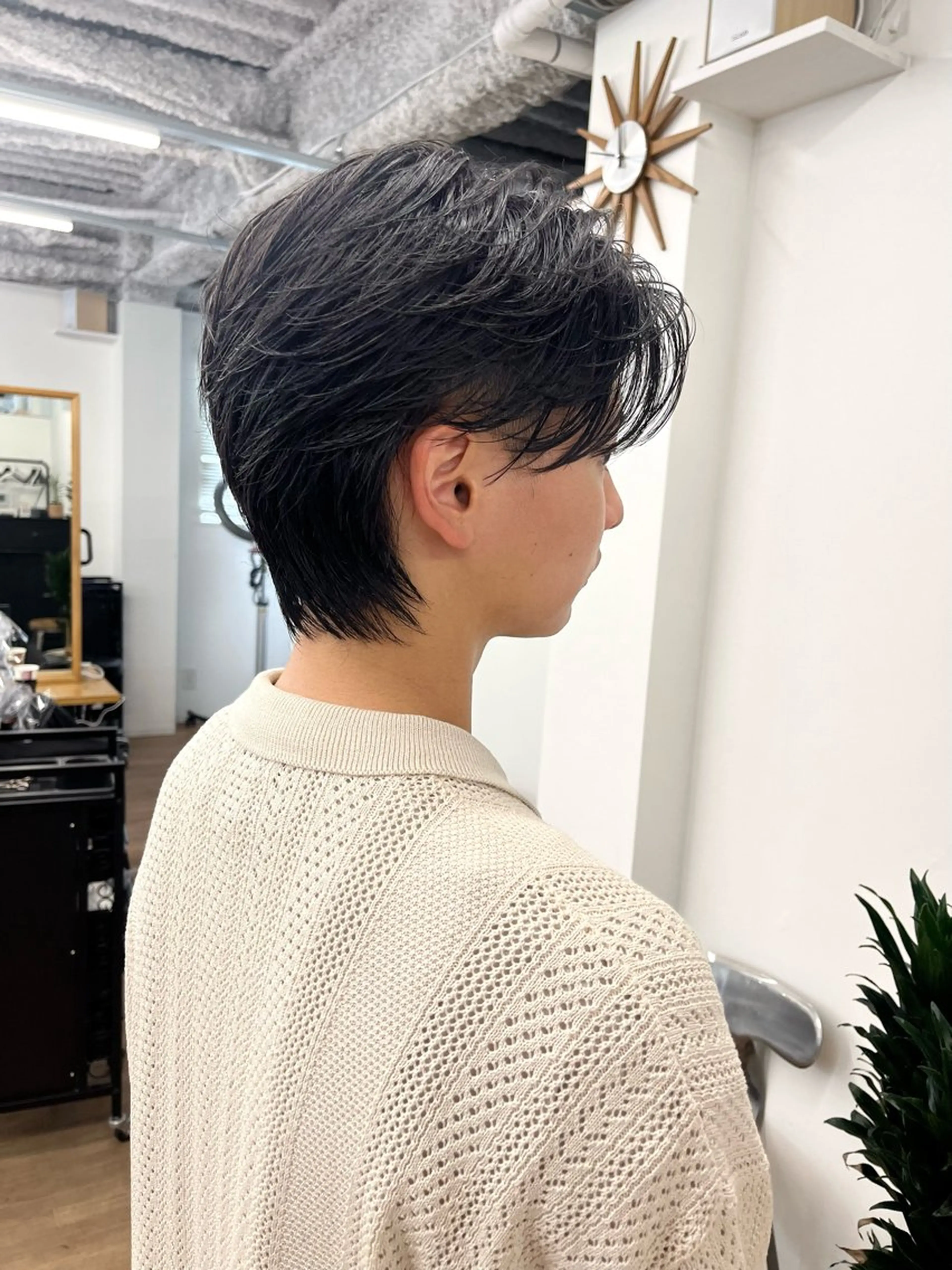 ショート カラー パーマ ヘアアレンジ メンズ ヘアカラー トリートメント 💎髪質改善特化💎 RUITOのヘアスタイル