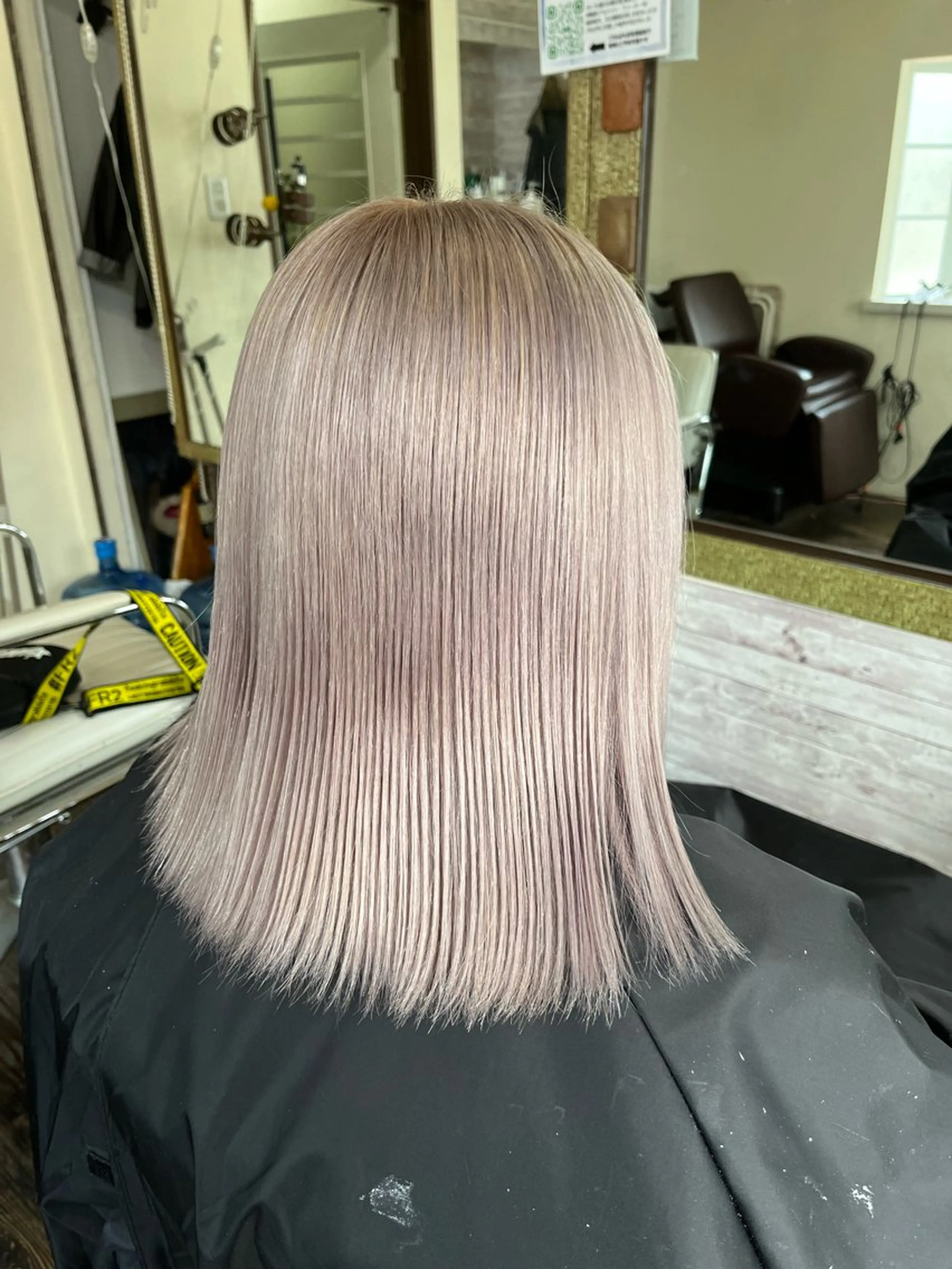 ショート カラー ヘアカラー 渡辺 健太のヘアスタイル