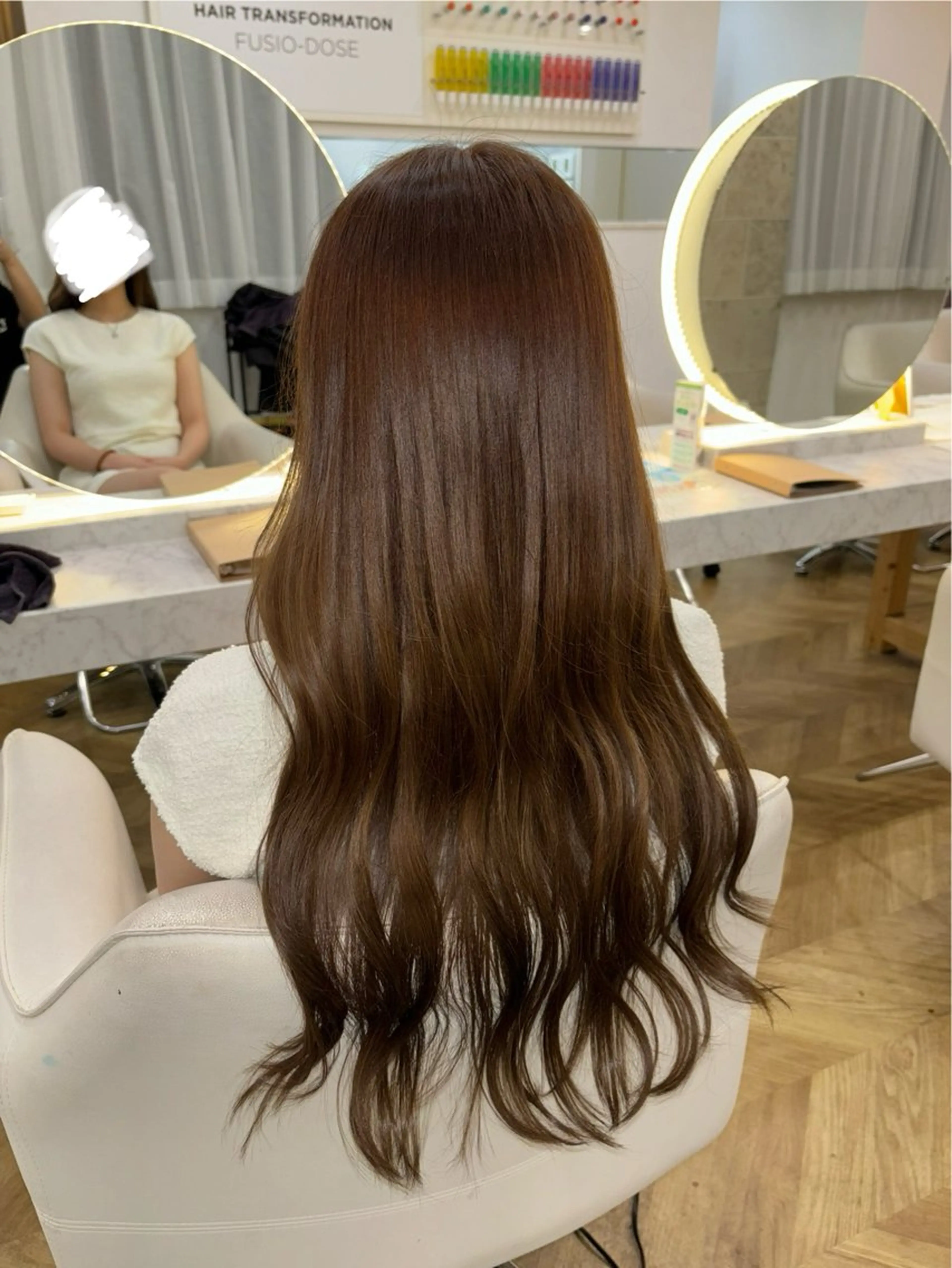 ロング カラー ヘアカラー トリートメント 須永 さくらのヘアスタイル