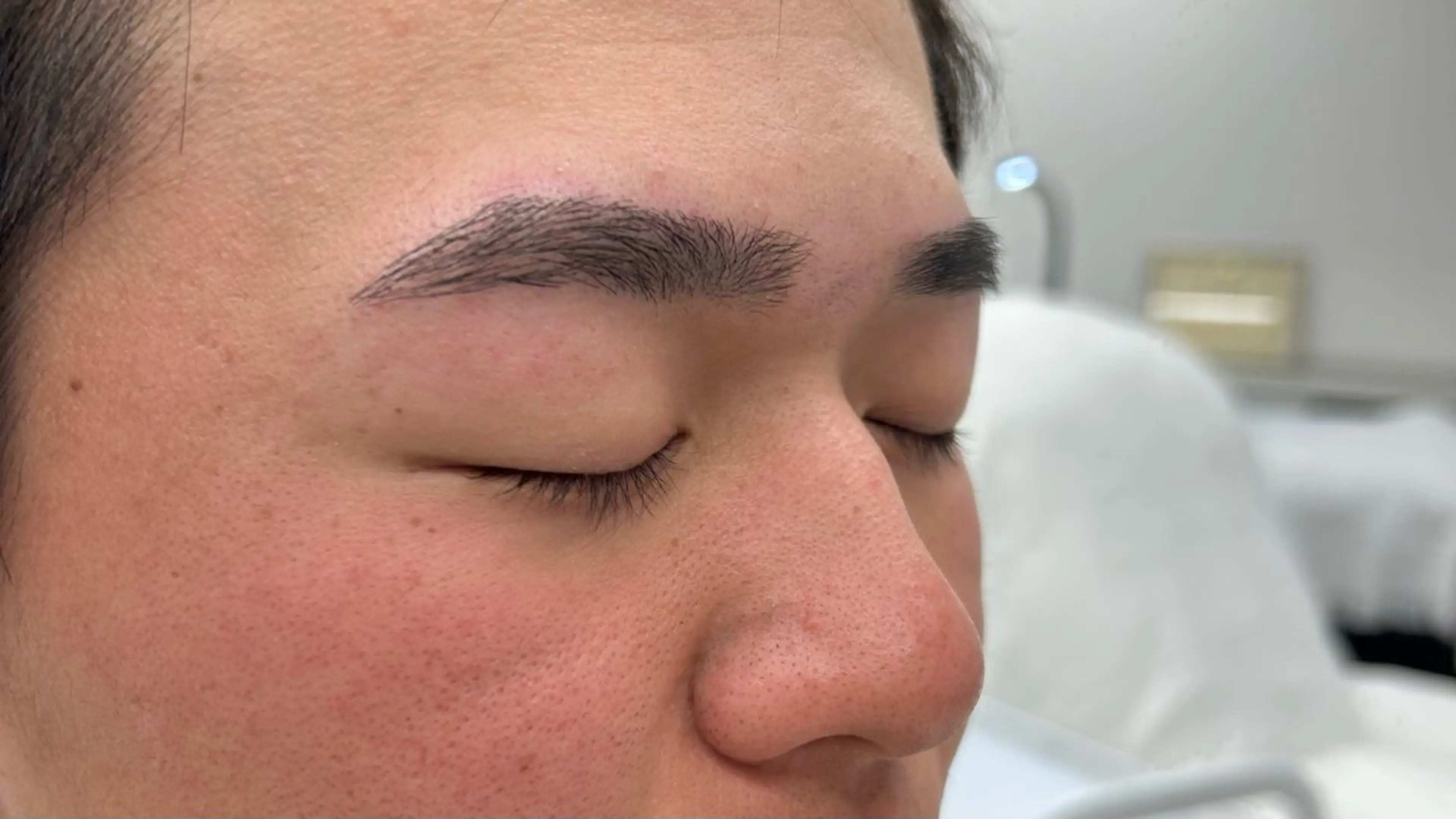 🩶ミニモ限定メニュー🩶メンズカット＋眉毛ワックス脱毛の写真