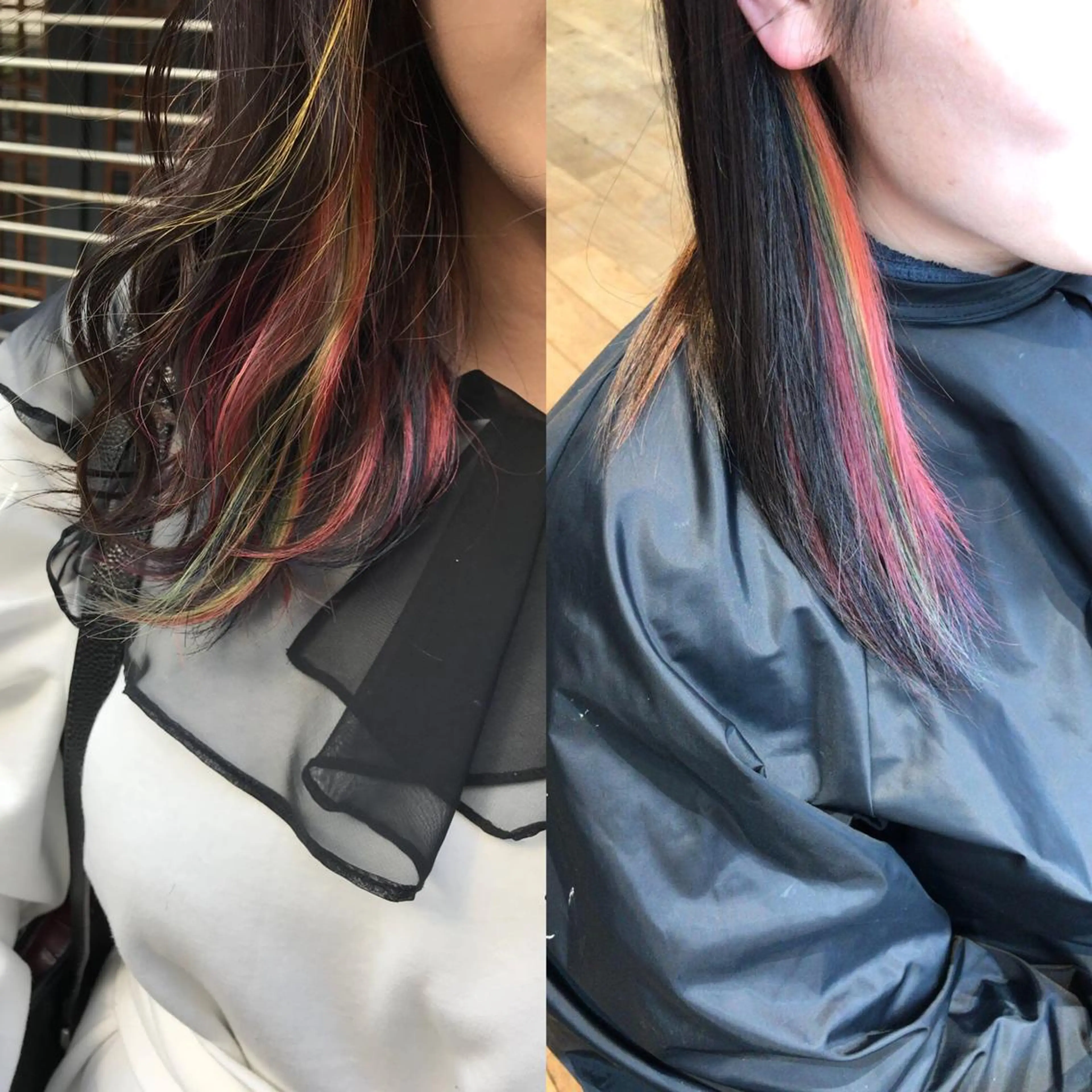 ミディアム カラー インナーカラー 髪質改善特化 ミサワコウキのヘアスタイル