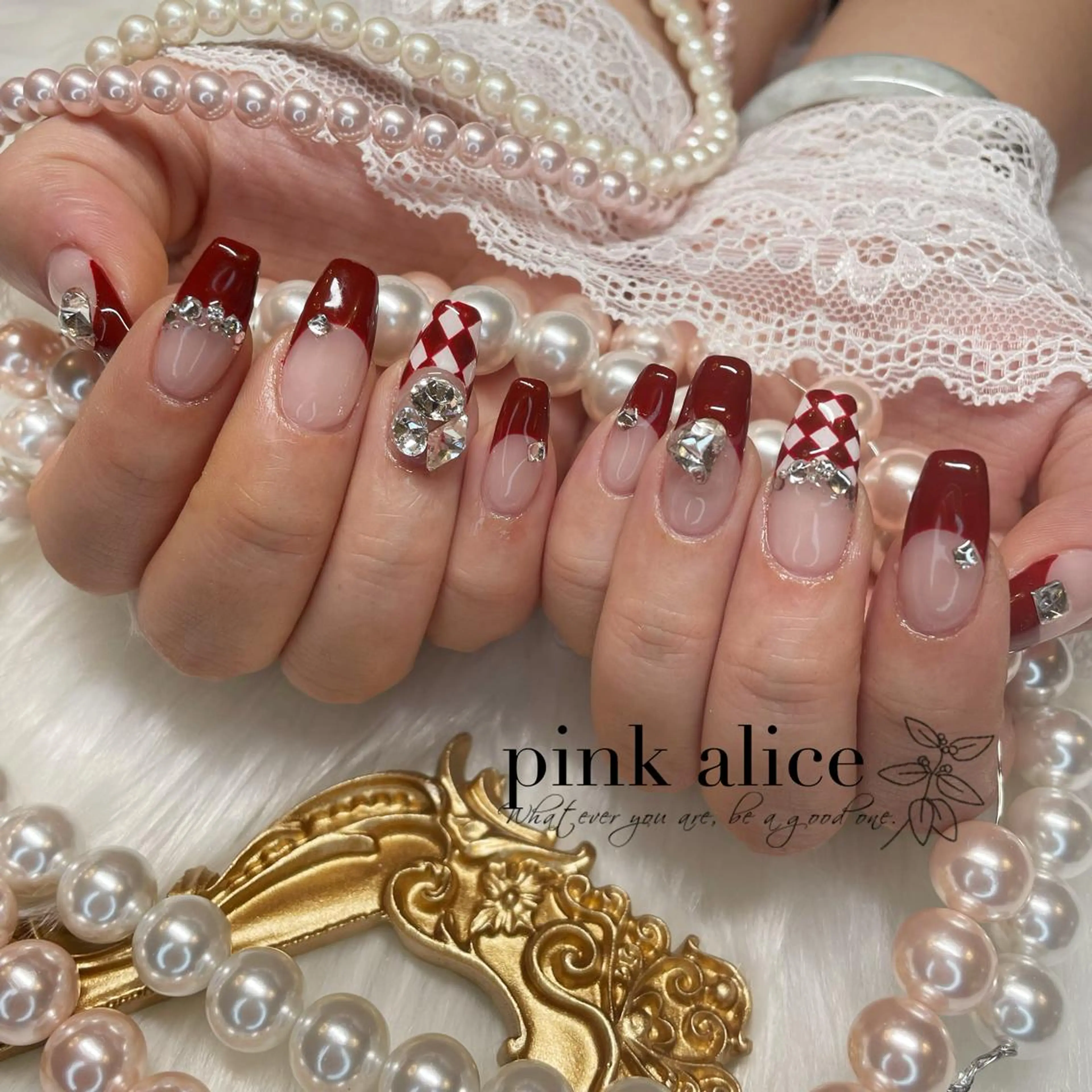 ネイル nail salon Pink Aliceのネイルデザイン