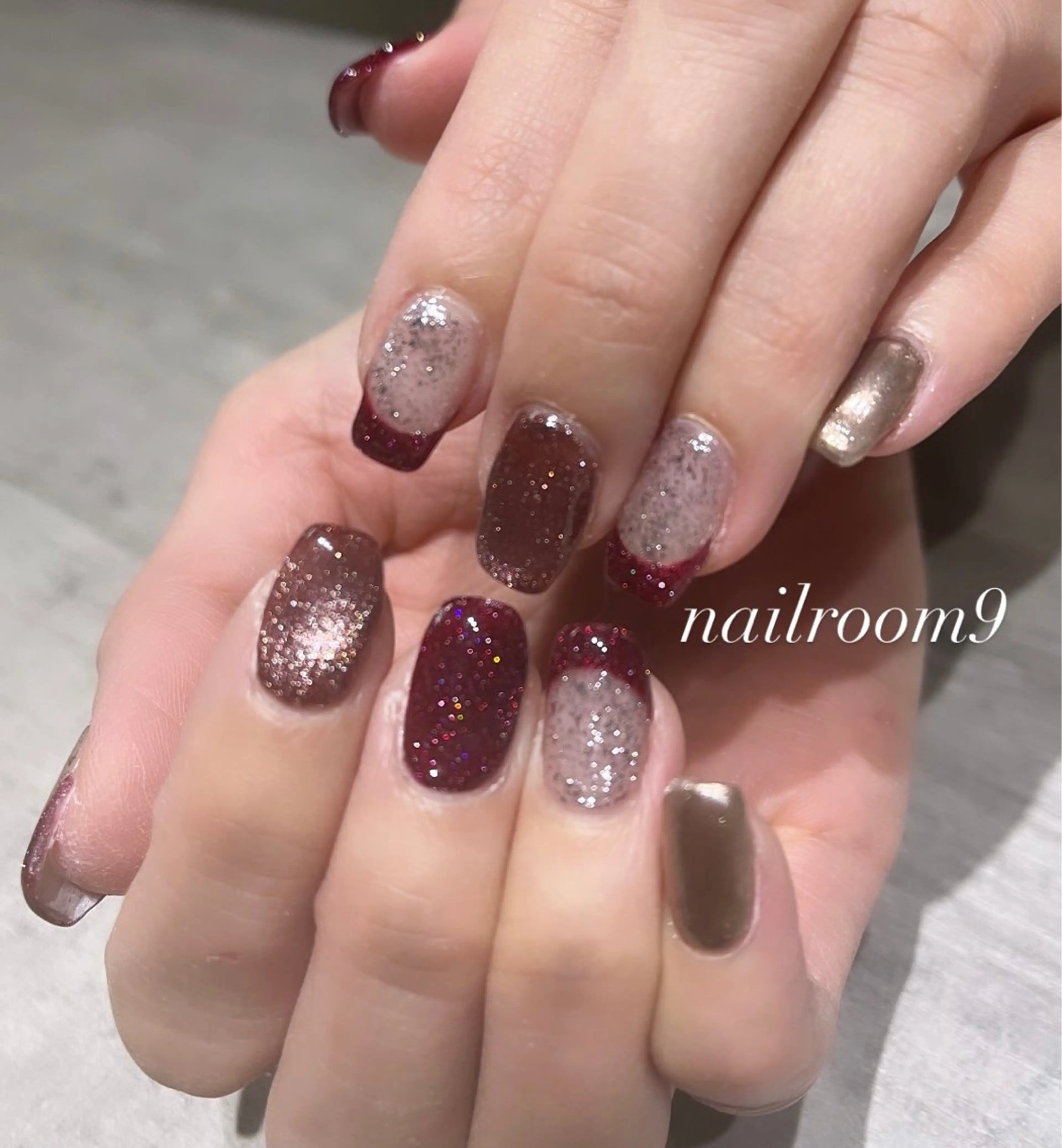 ネイル ハンドネイル nail room9 ☺︎のネイルデザイン