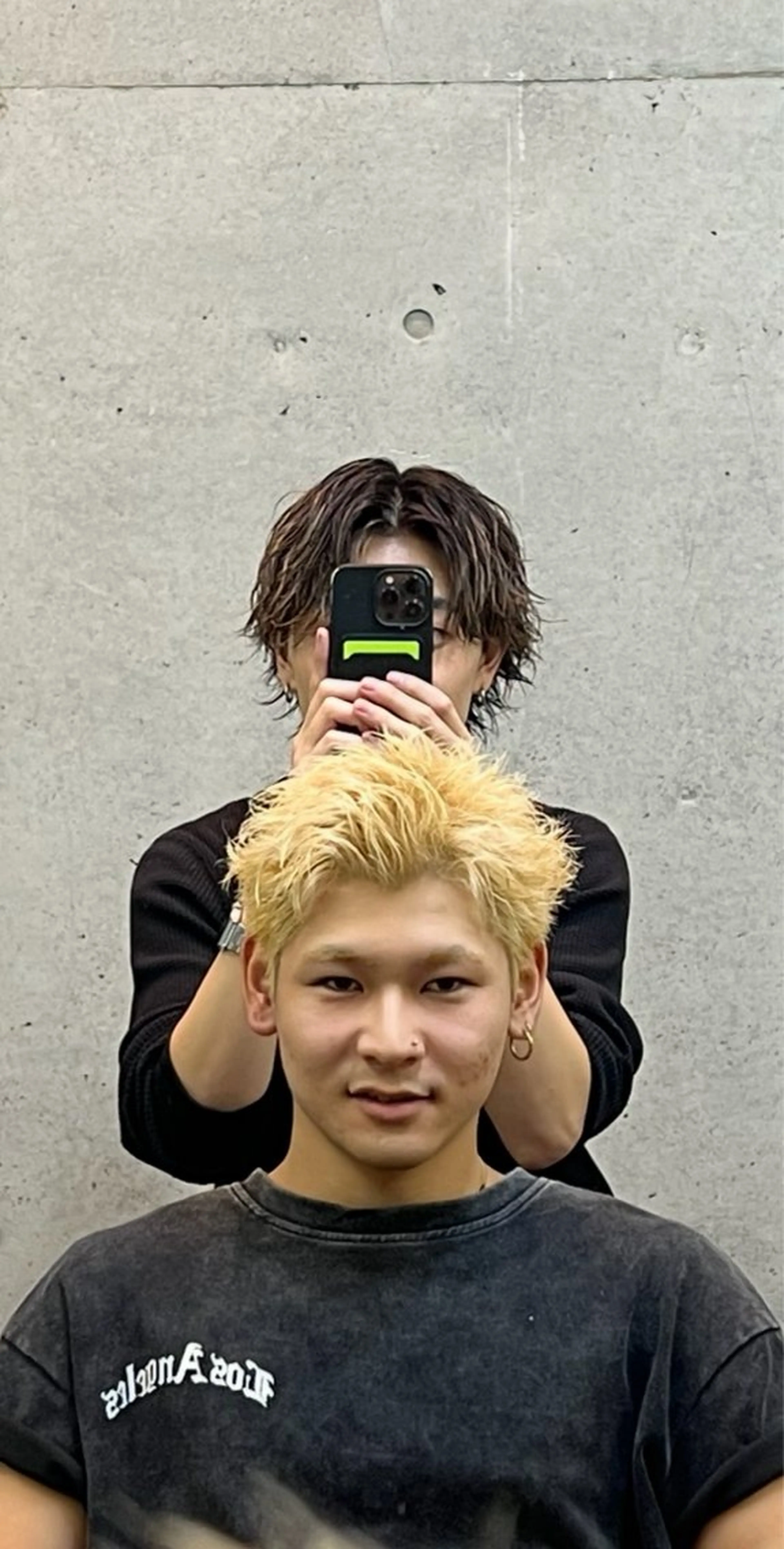 メンズ メンズパーマ スパイキーショート カット 山口 陽平のヘアスタイル