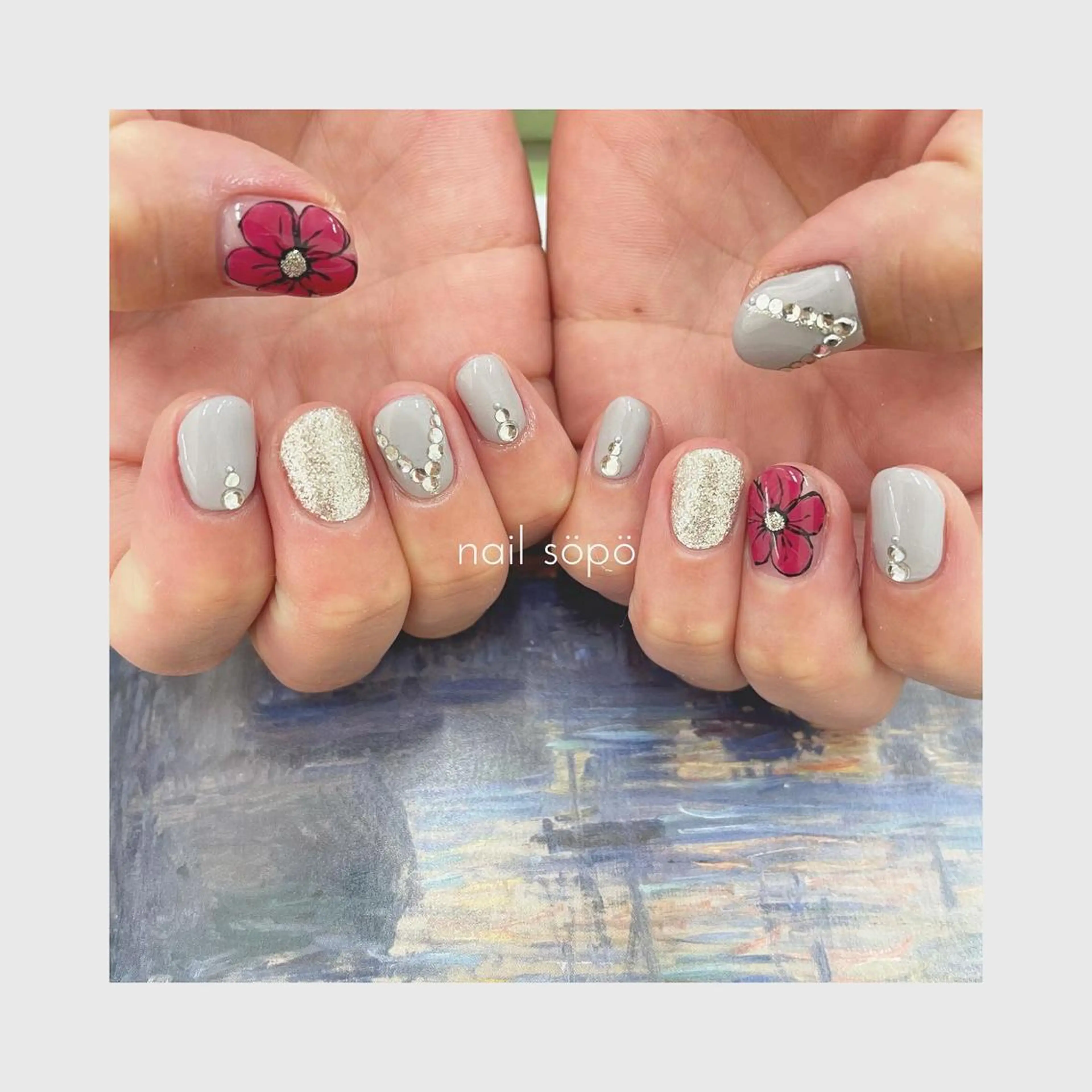 ネイル 自由が丘✳︎奥沢 nail söpöのネイルデザイン