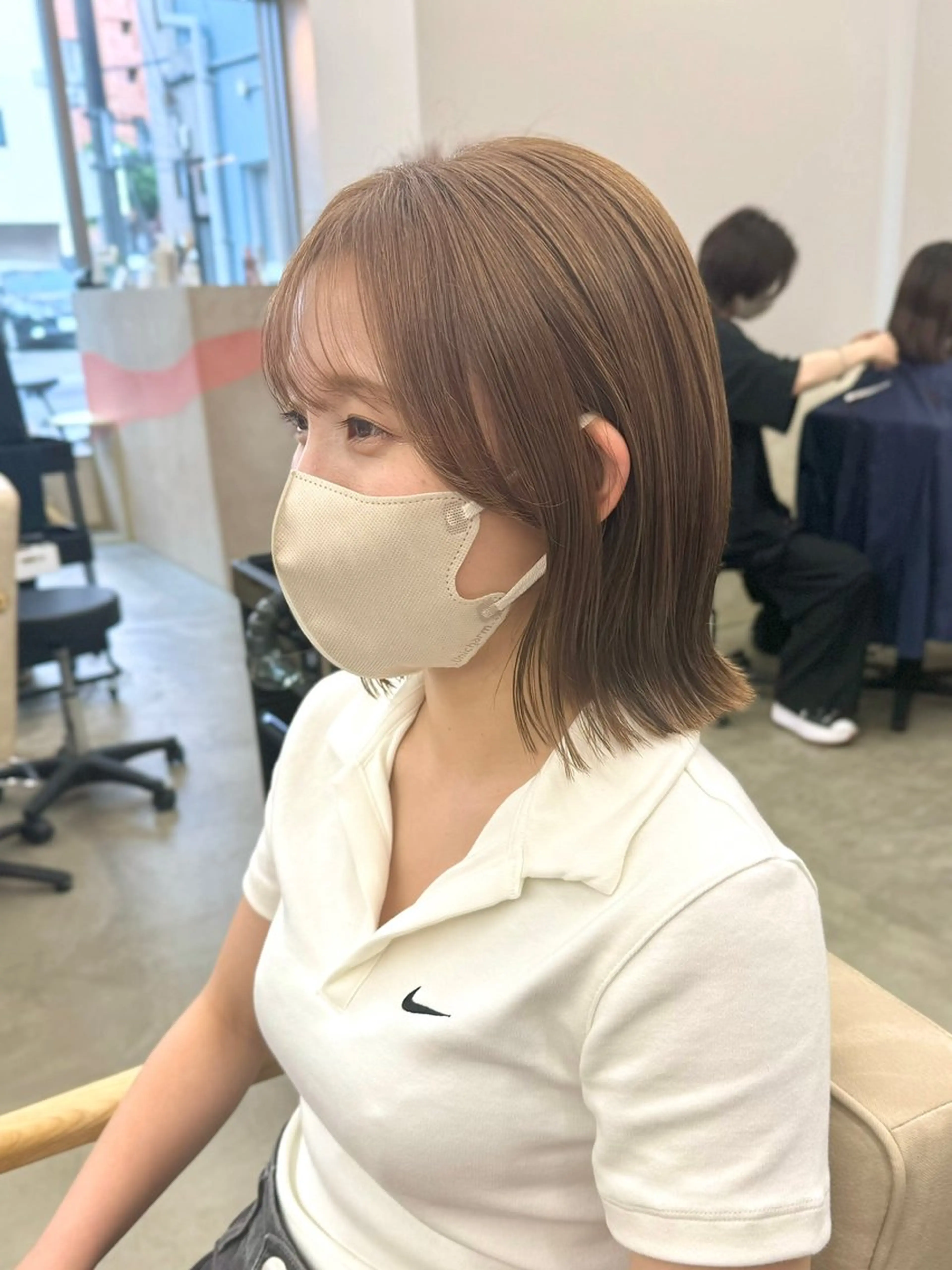 ショート カラー ボブ美容師💛 AYUMIのヘアスタイル