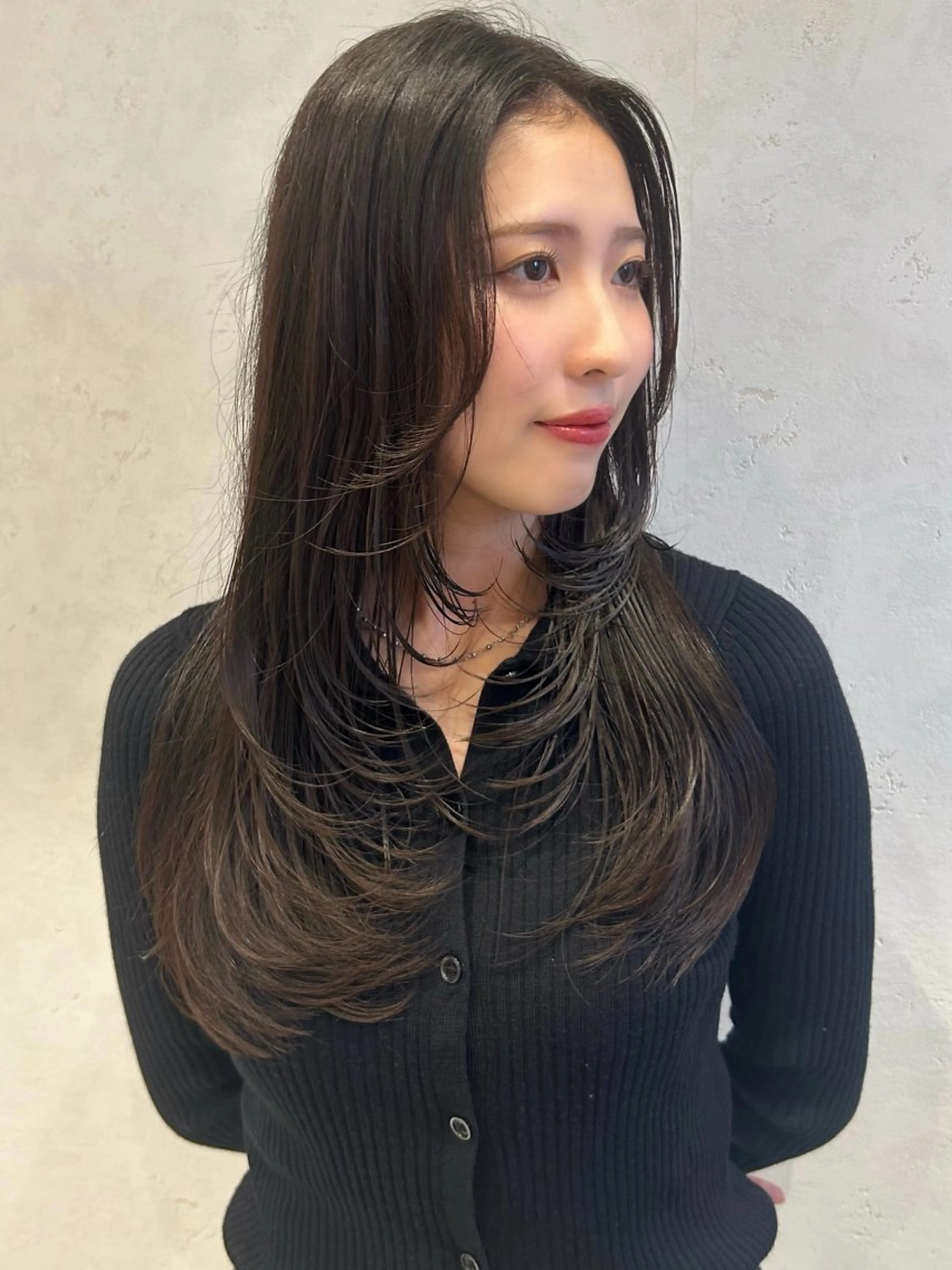 【レイヤーカット✂️➕ブリーチなしカラー🎀➕トリートメント🧴】の写真
