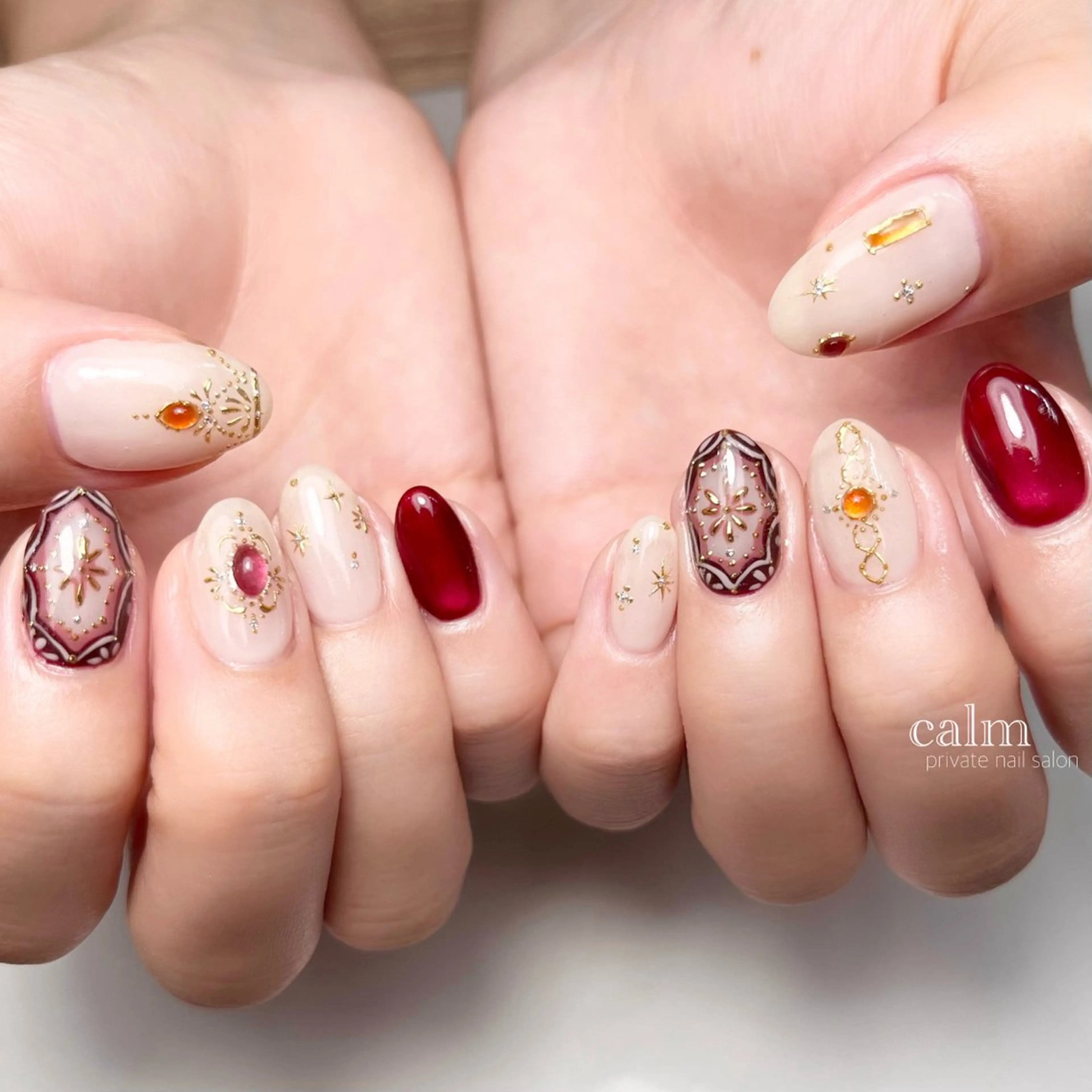 ネイル ハンドネイル calm 〔ｶｰﾑ〕のネイルデザイン
