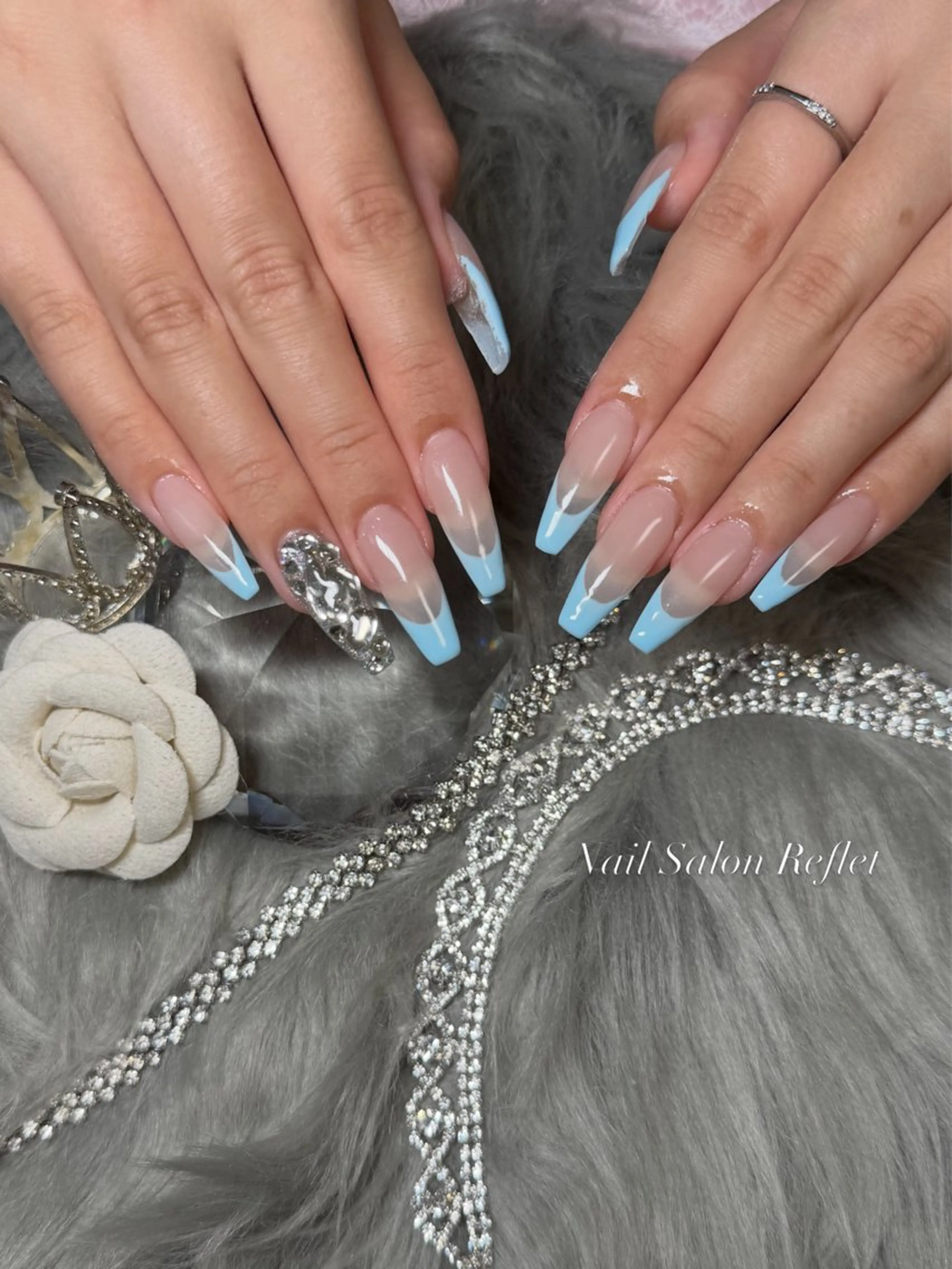 ネイル ハンドネイル nailsalon Refletのネイルデザイン