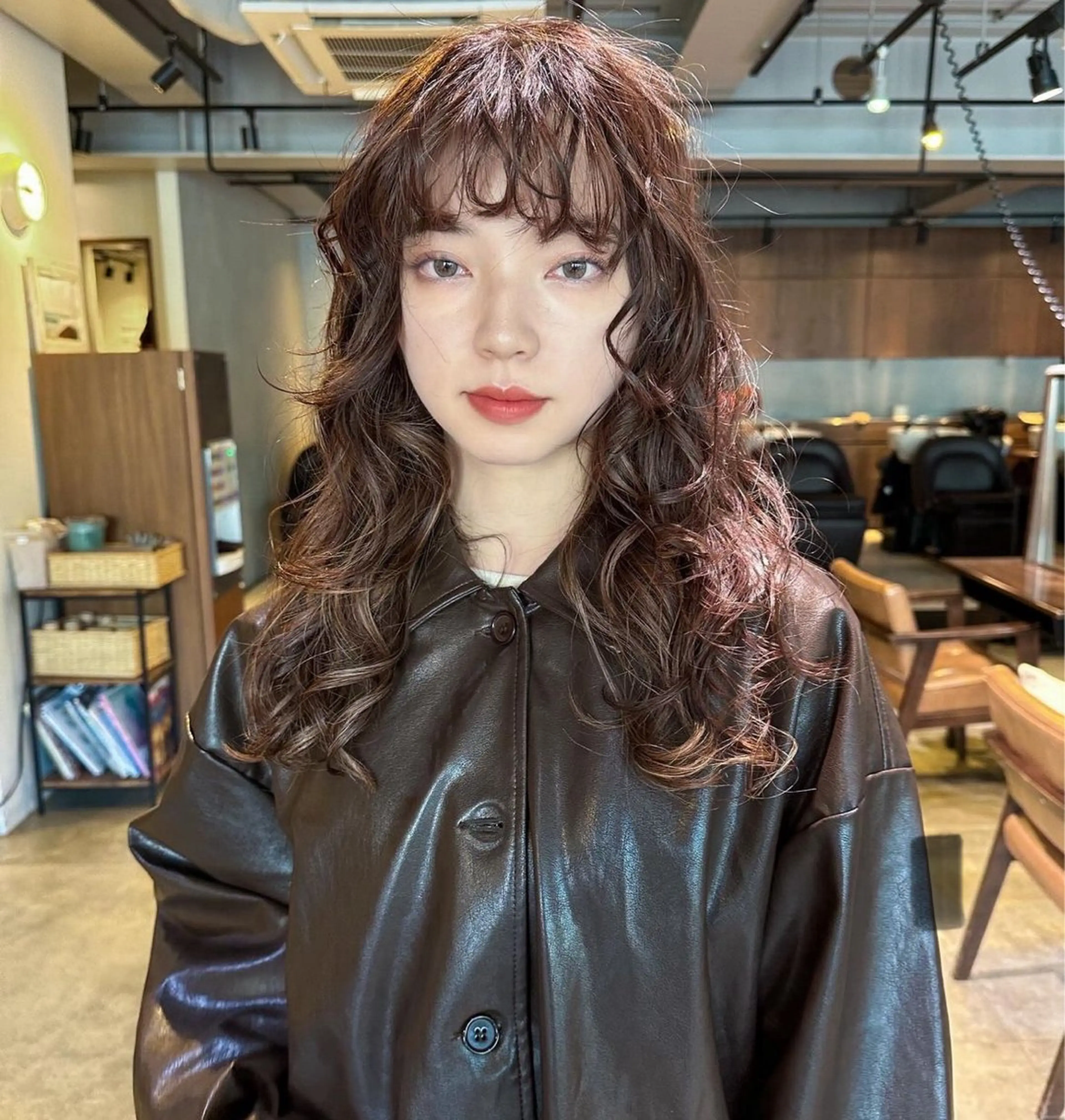 パーマ Aura所属・丸山 心 / 艶カラーのヘアスタイル