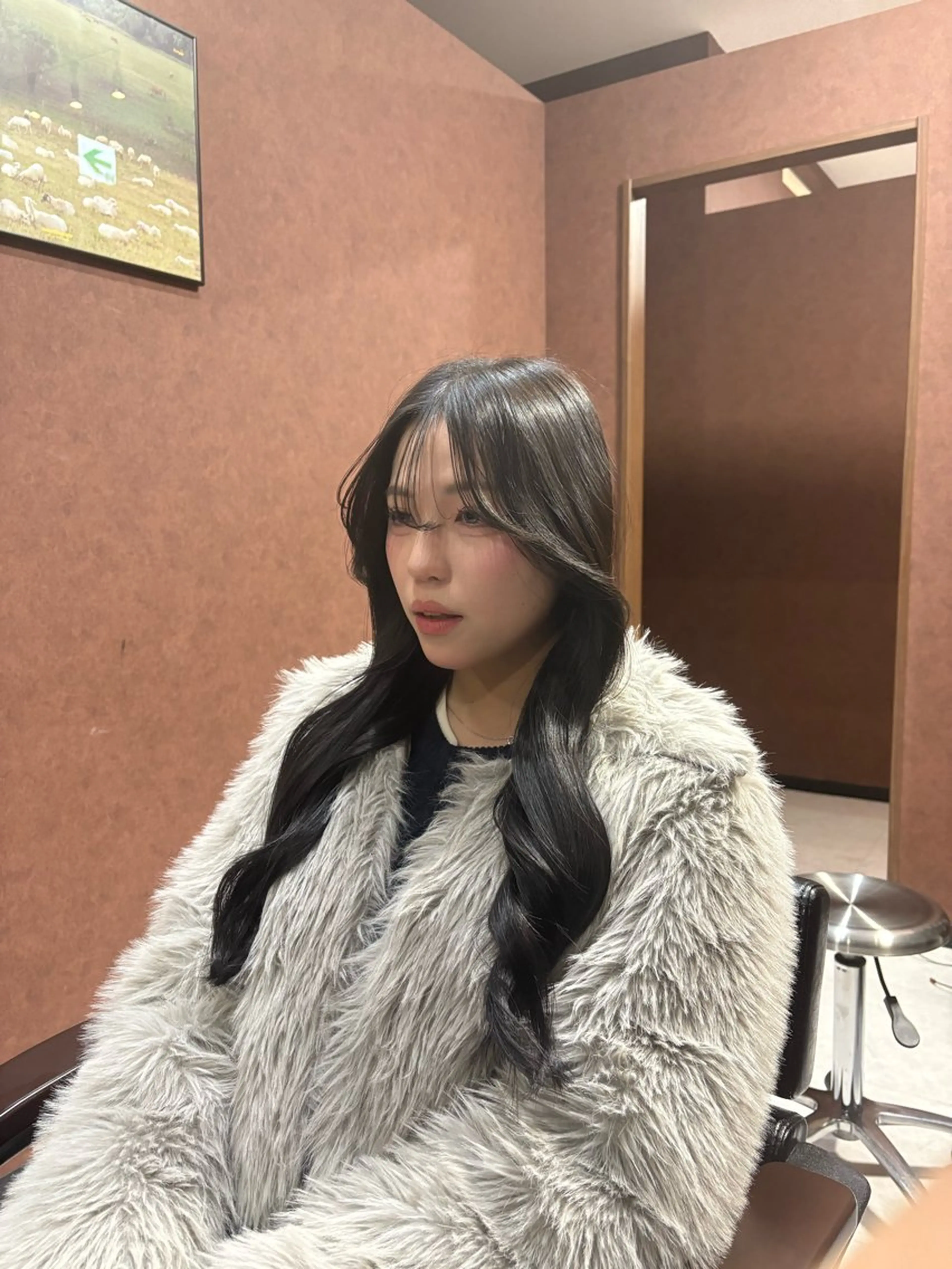 ロング カラー 顔周りカット E難波店 代表 Koheiのヘアスタイル