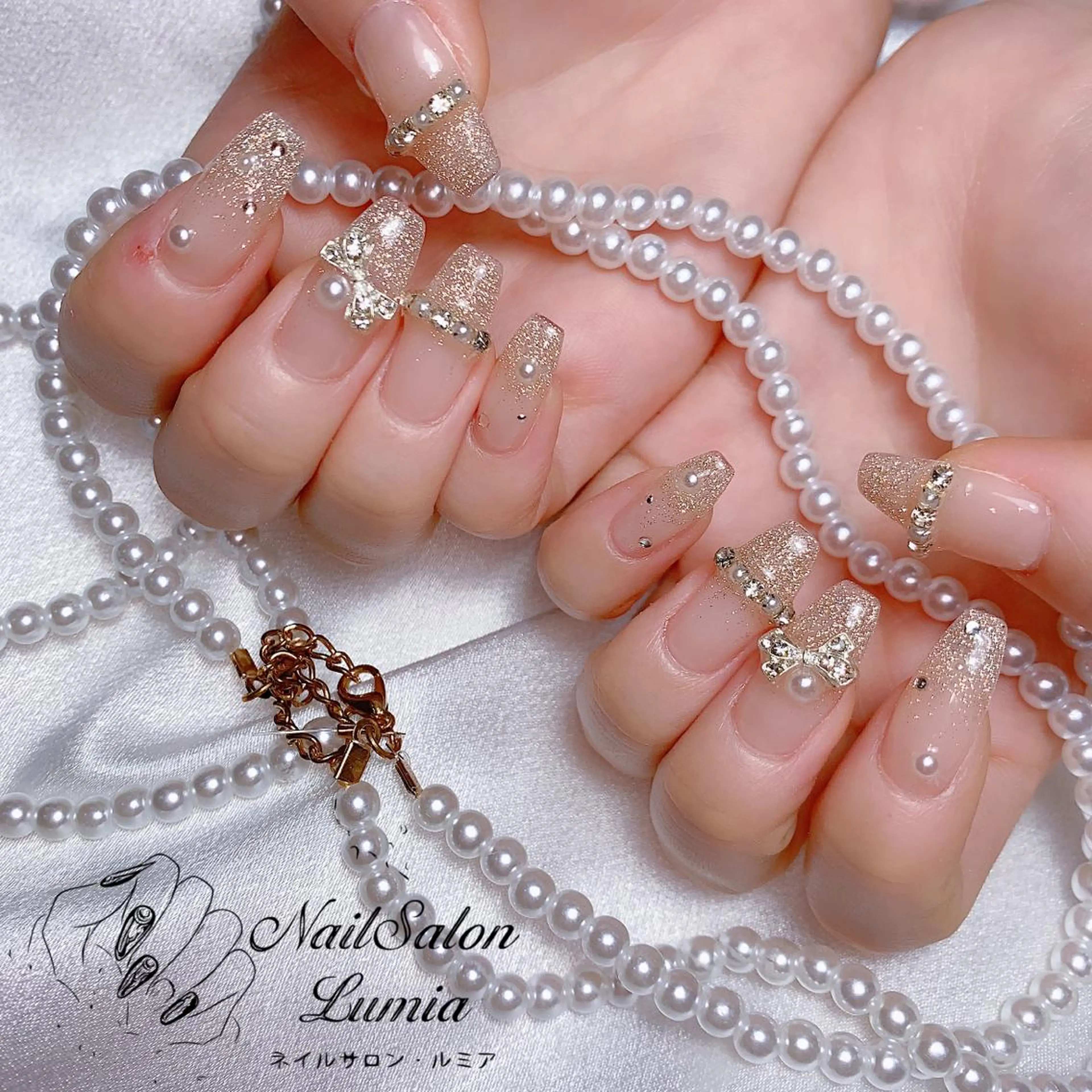 ネイル ハンドネイル ネイルサロン ルミア Lumia 店長のネイルデザイン