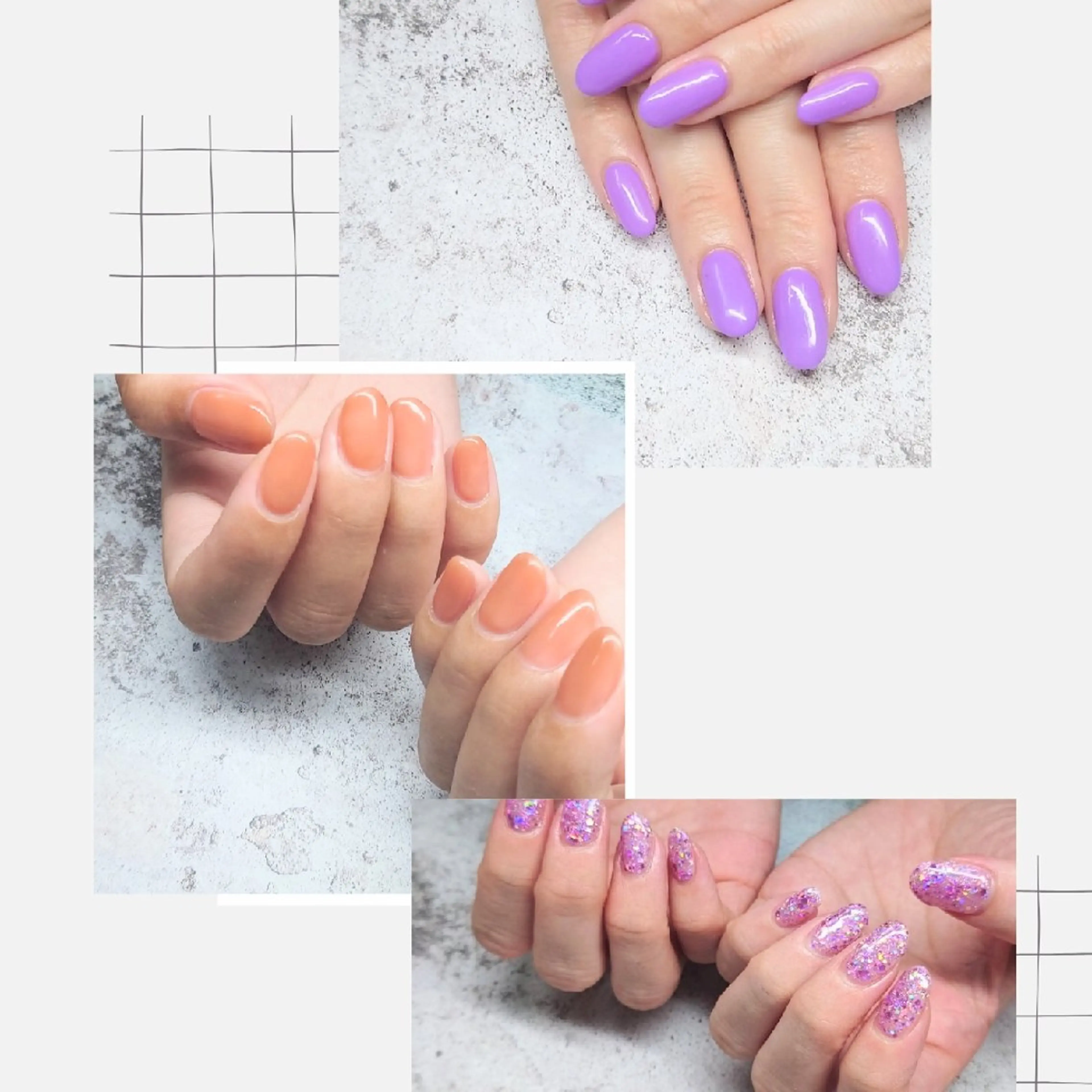 ネイル ワンカラーネイル atelier -02tsuboのネイルデザイン