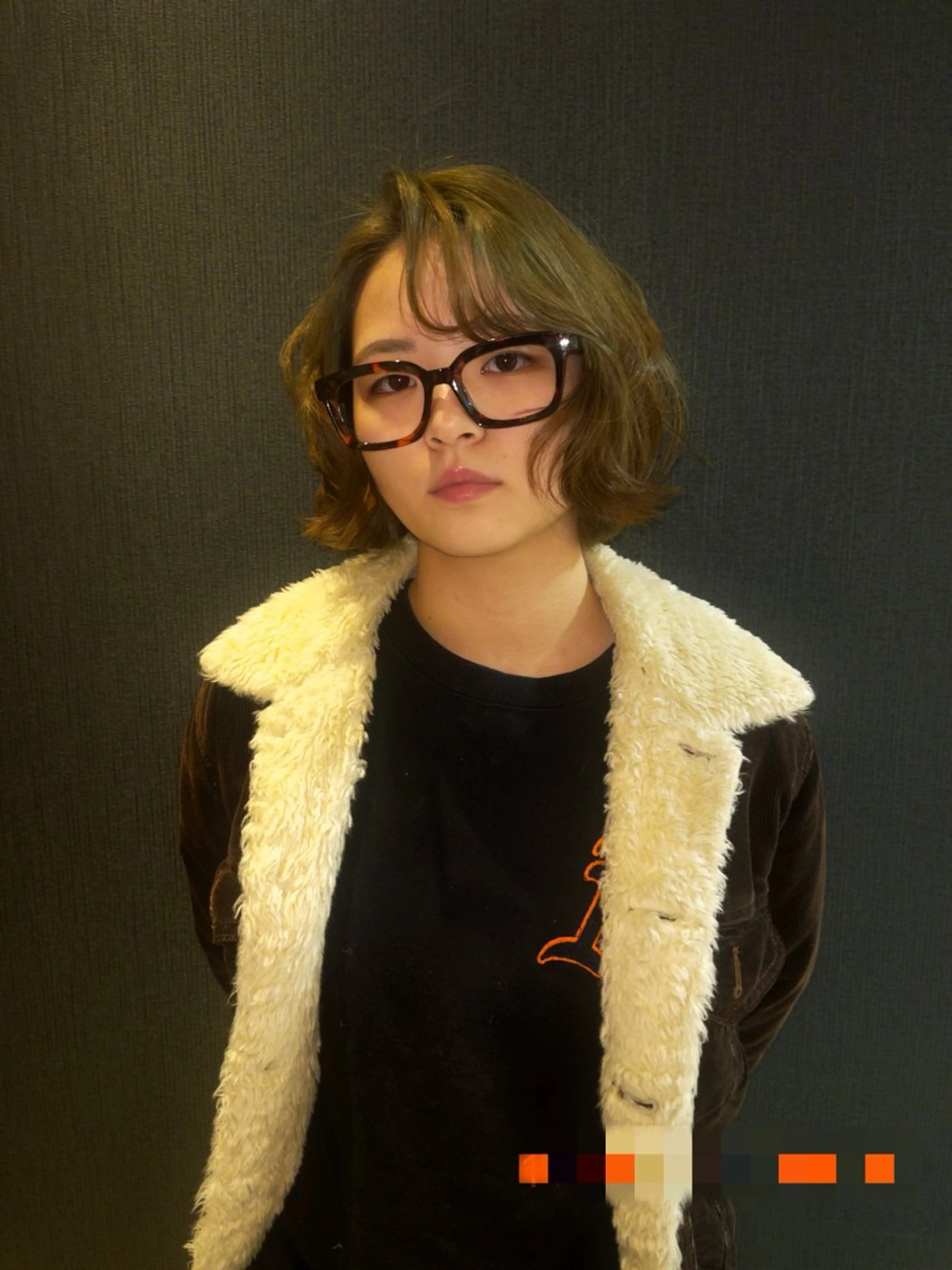 カラー ヘアカラー 生活に馴染む デザイン/鏡ゆうかのヘアスタイル