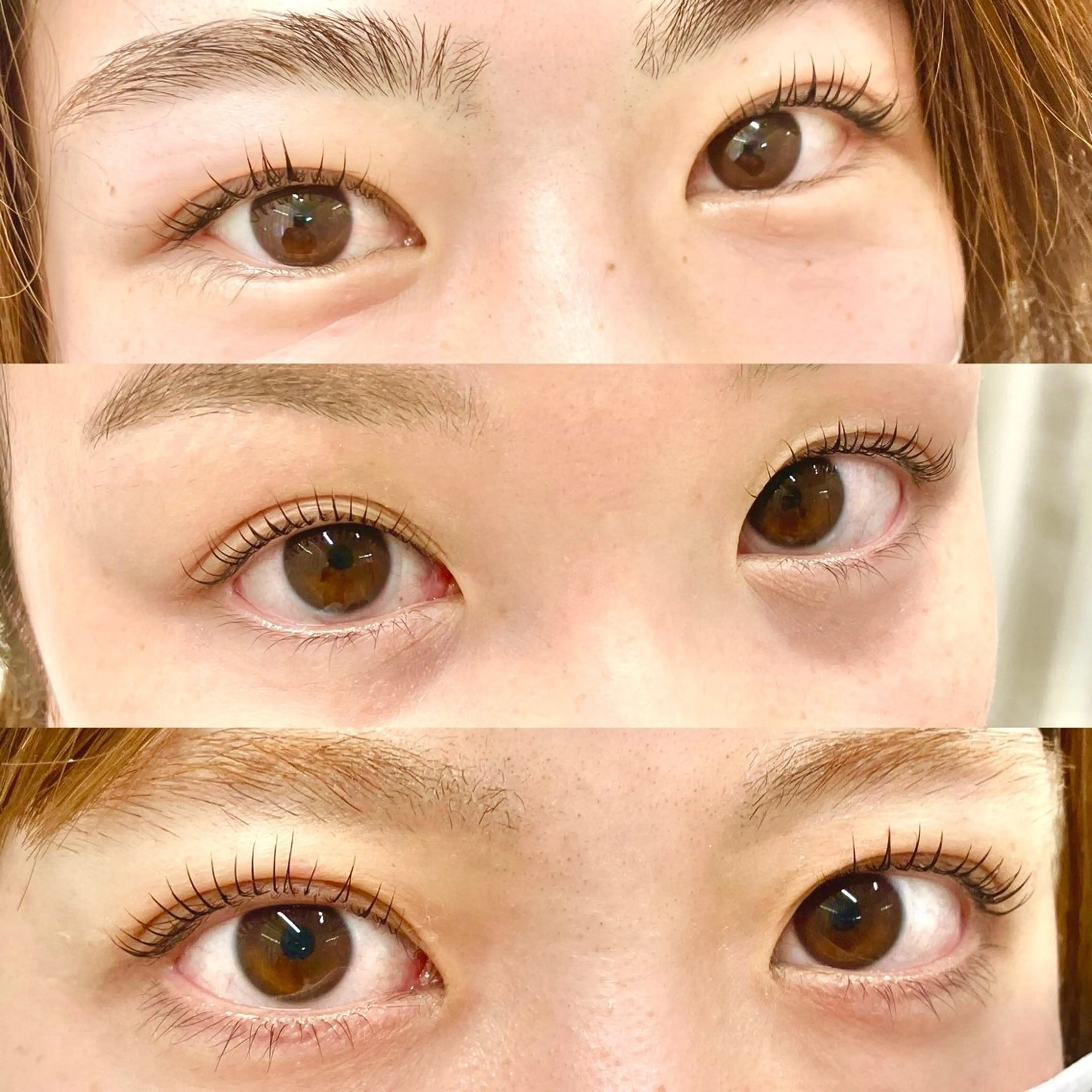 まつ毛パーマ上のみ👀🤍の写真