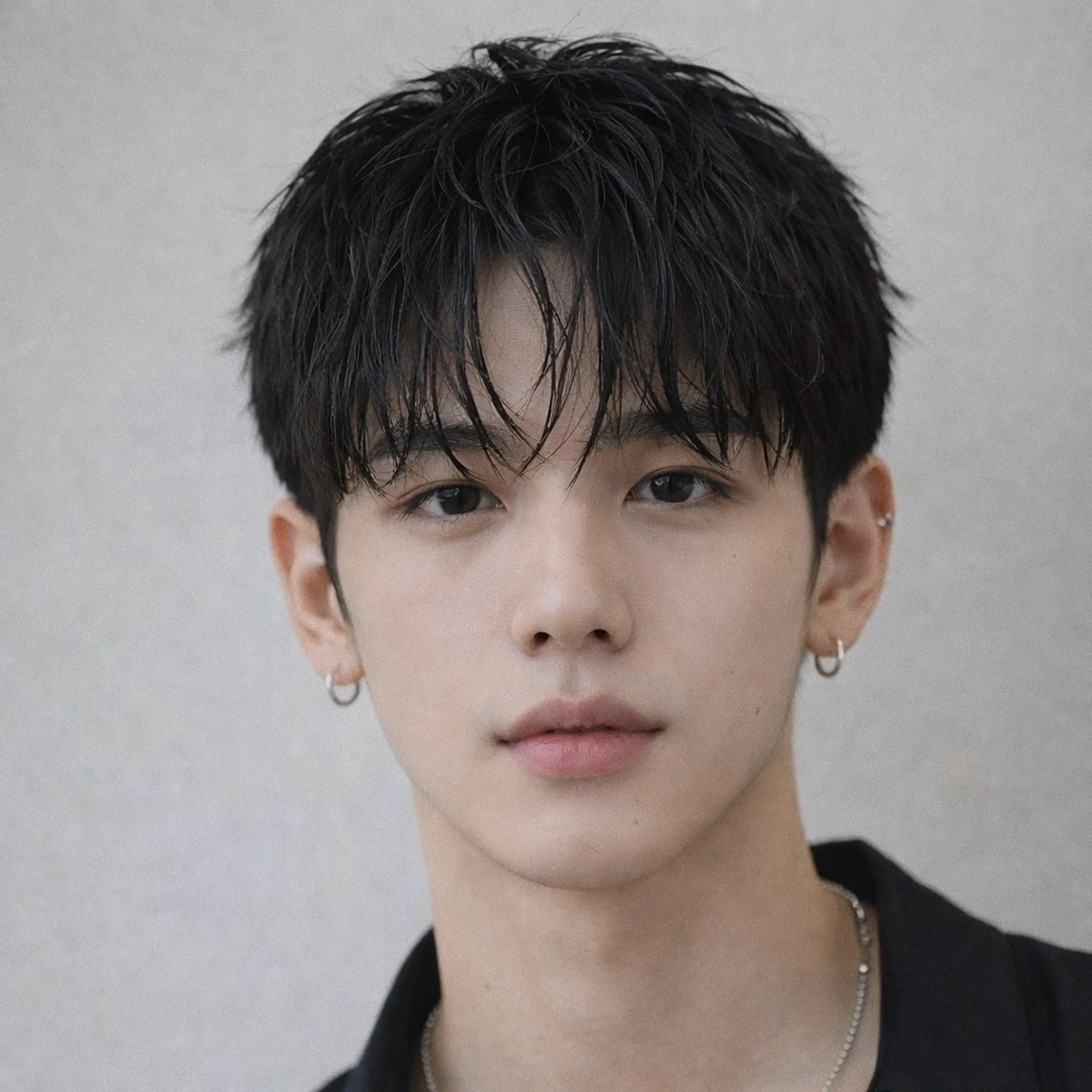 メンズ カット パーマ 表参道フェザーパーマ ニュアンスパーマのヘアスタイル