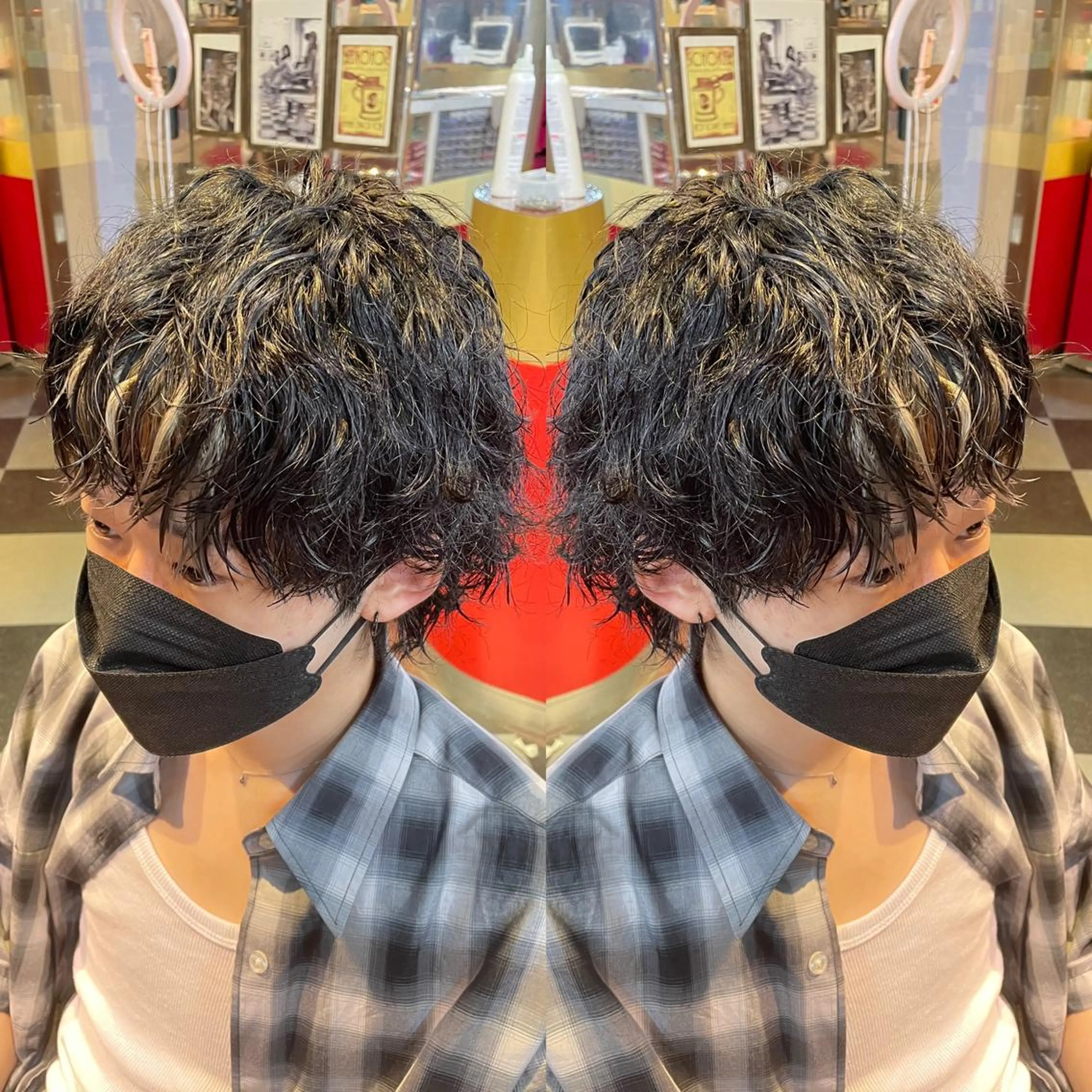 パーマ 👑派手髪/カット 👑ANRYのヘアスタイル