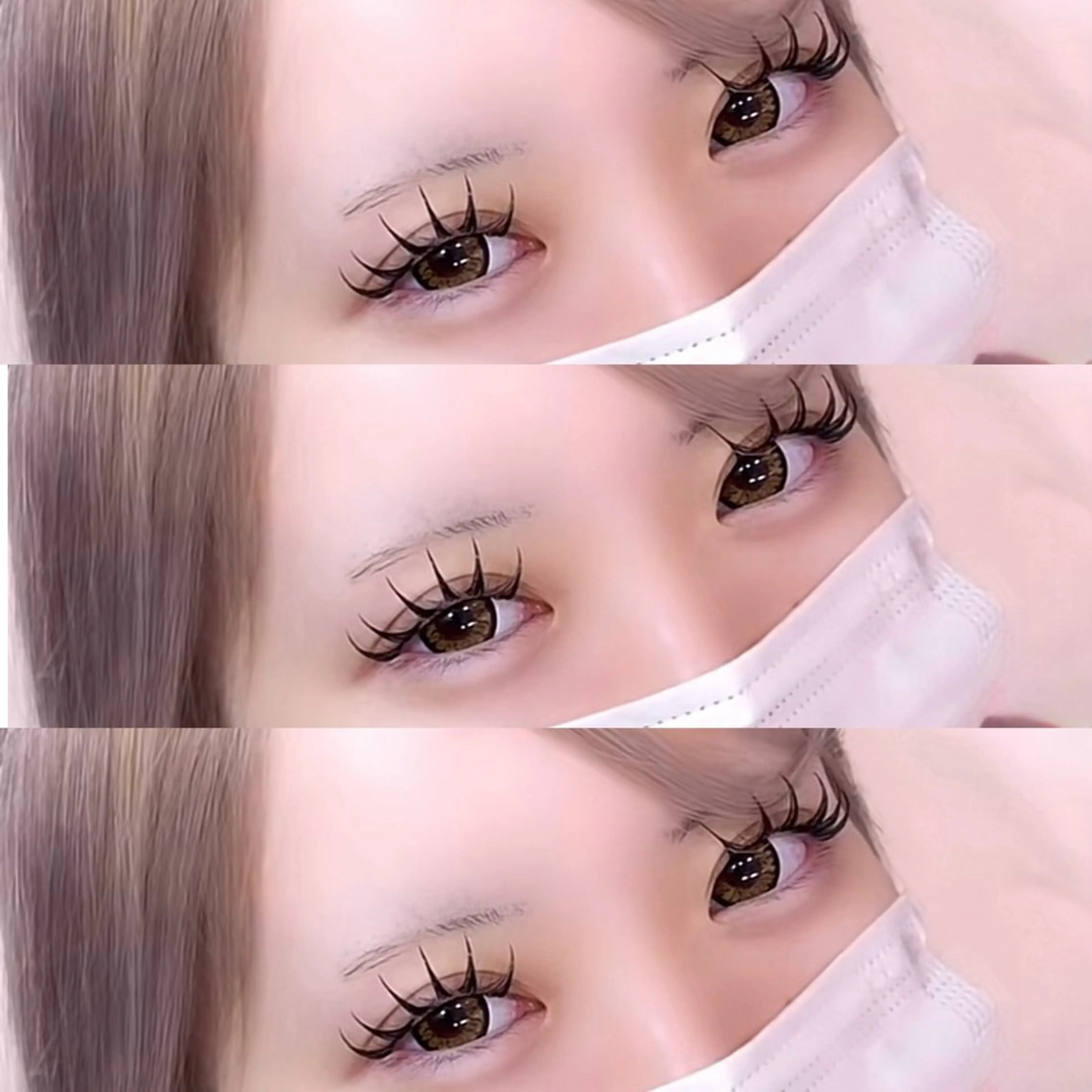 マツエク・マツパ バインドロック マツエク ♥️JiJi ♥️のマツエク・マツパデザイン