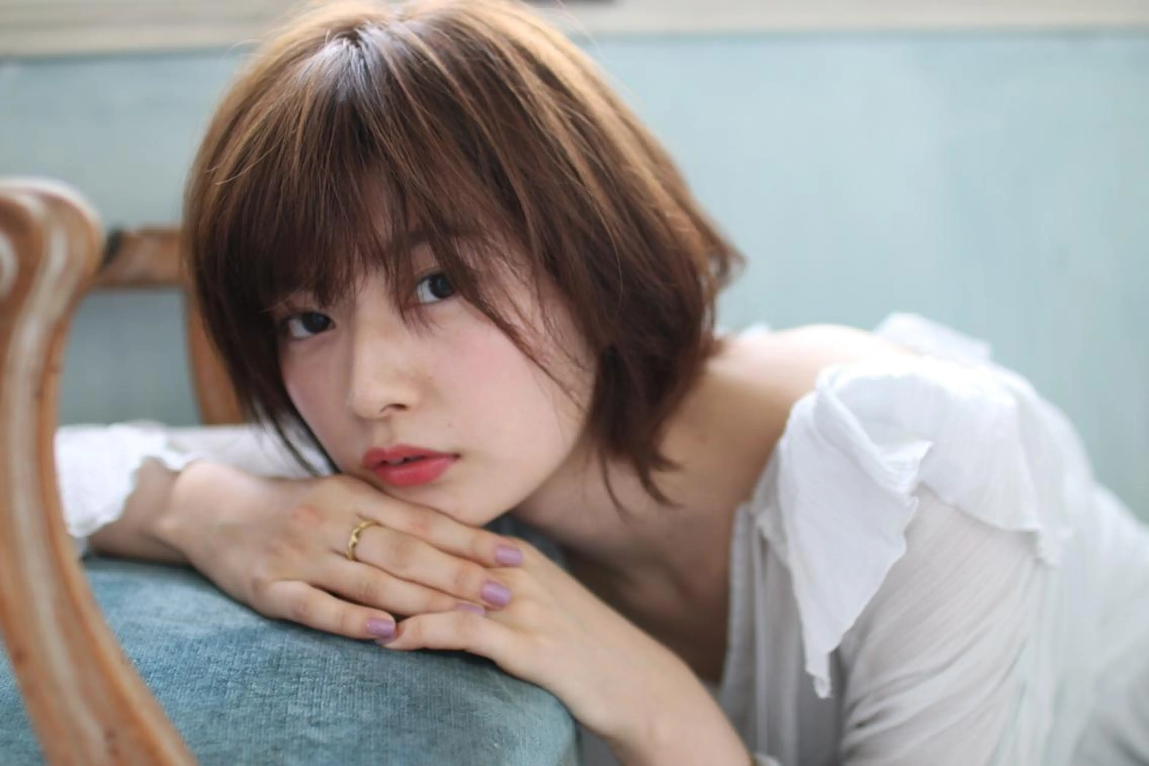 ショート SALOWIN 銀座一丁目店所属・髪質改善/縮毛矯正 🎀小林 唯 🎀のヘアスタイル