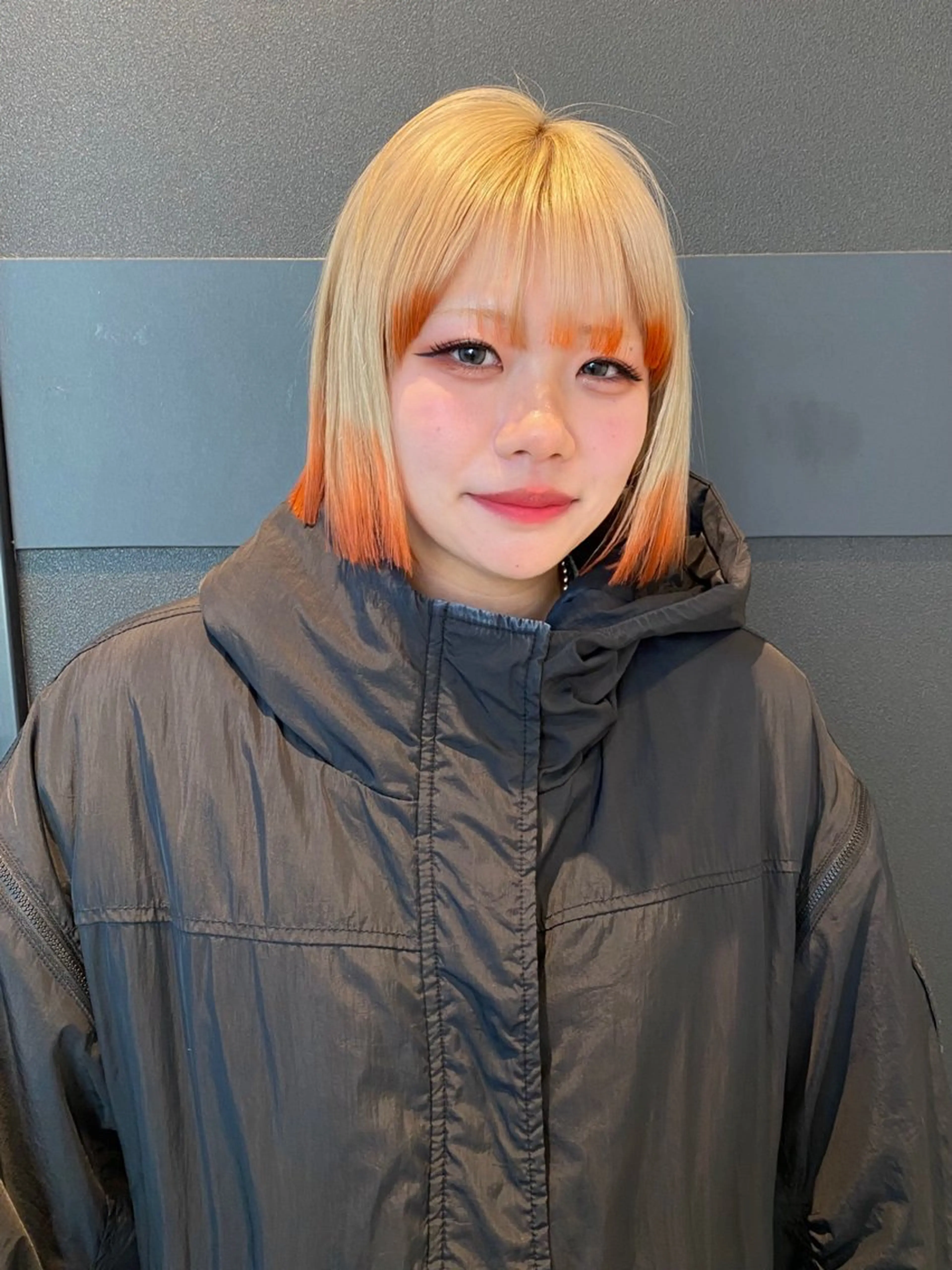 ショート カラー ボブ カット ヘアカラー トリートメント mai / linoah˚✧のヘアスタイル