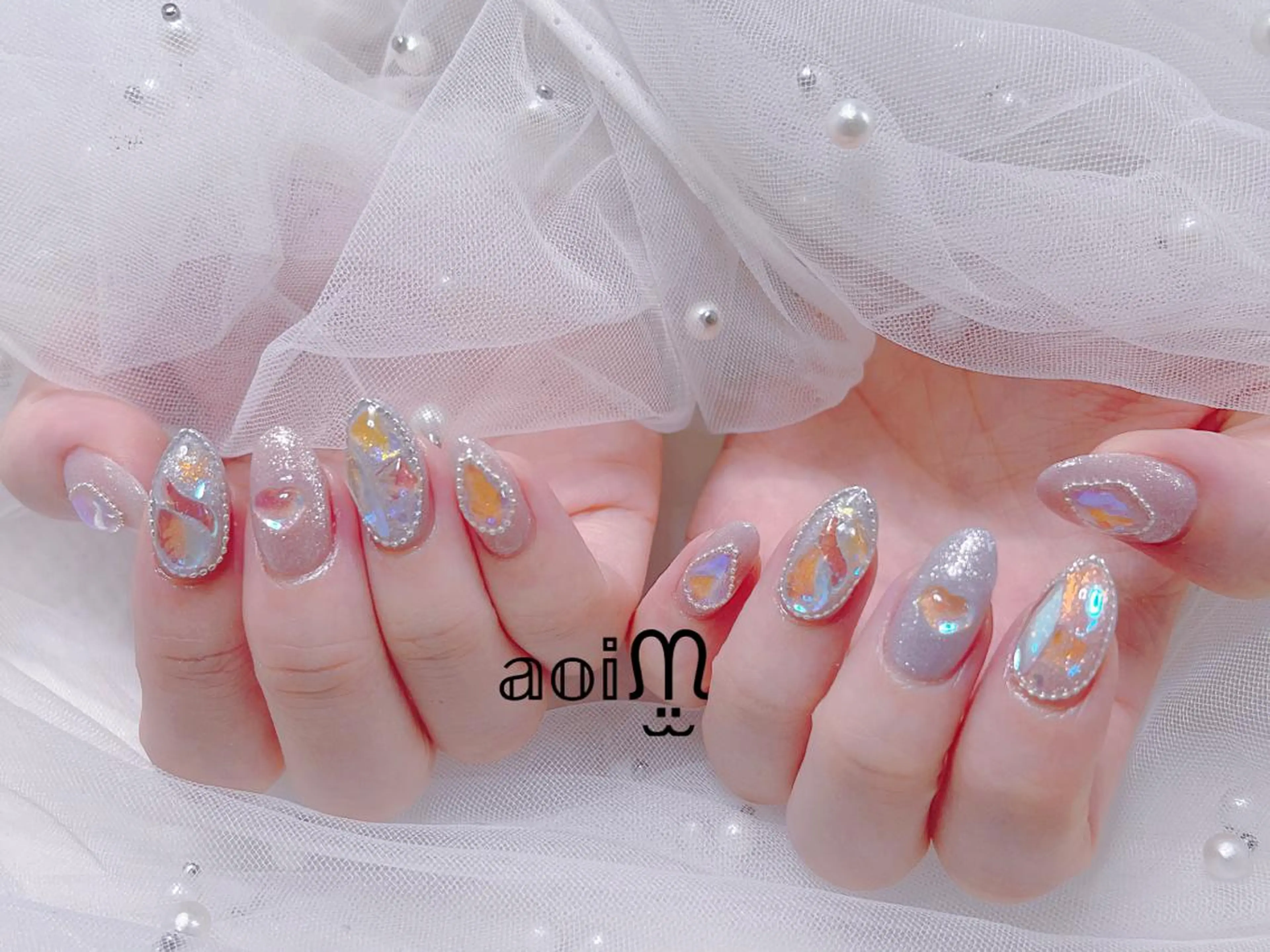 ネイル 葵うさぎ所属・葵うさぎ AIのネイルデザイン