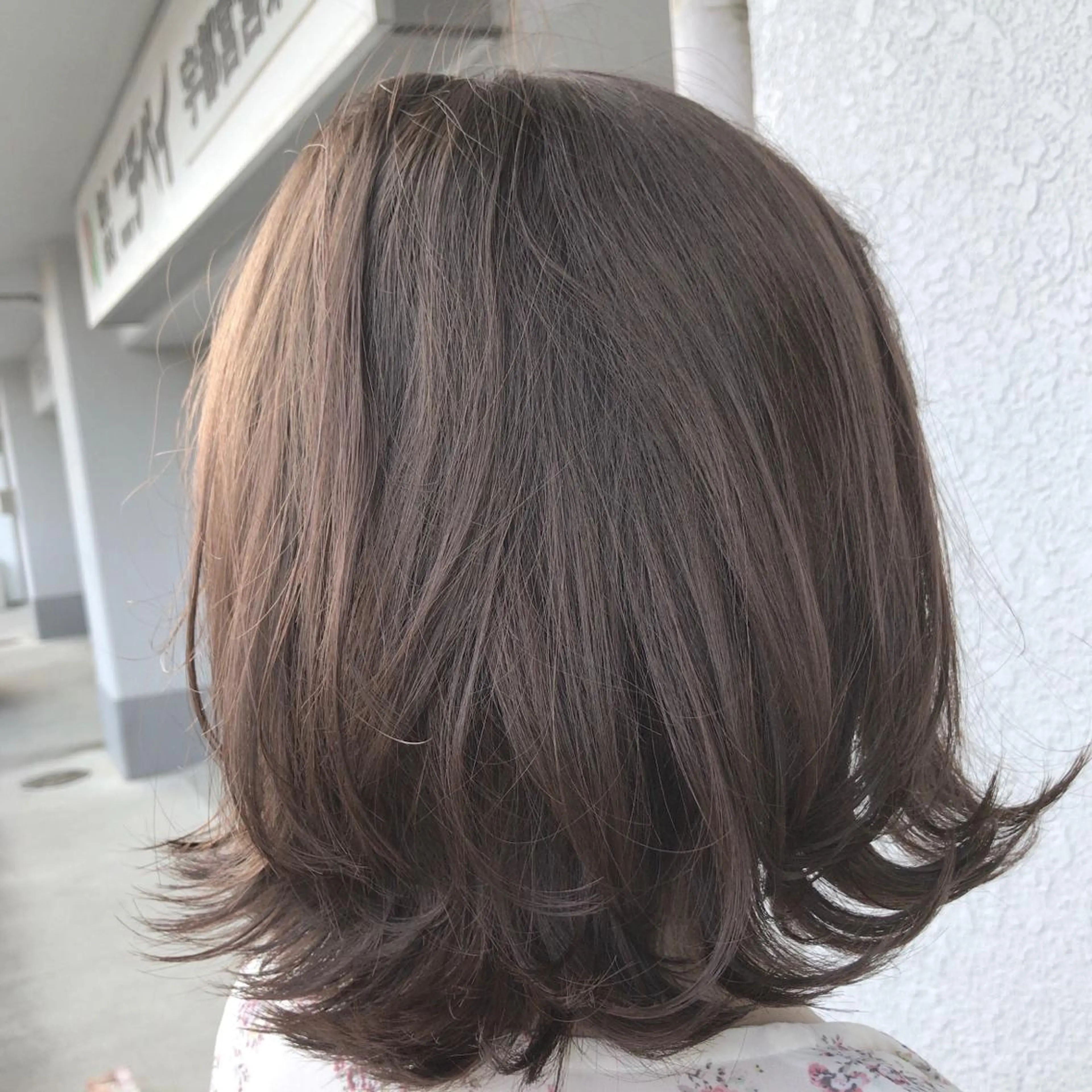 ミディアム カラー レイヤーカット匠 イソザキノリユキのヘアスタイル