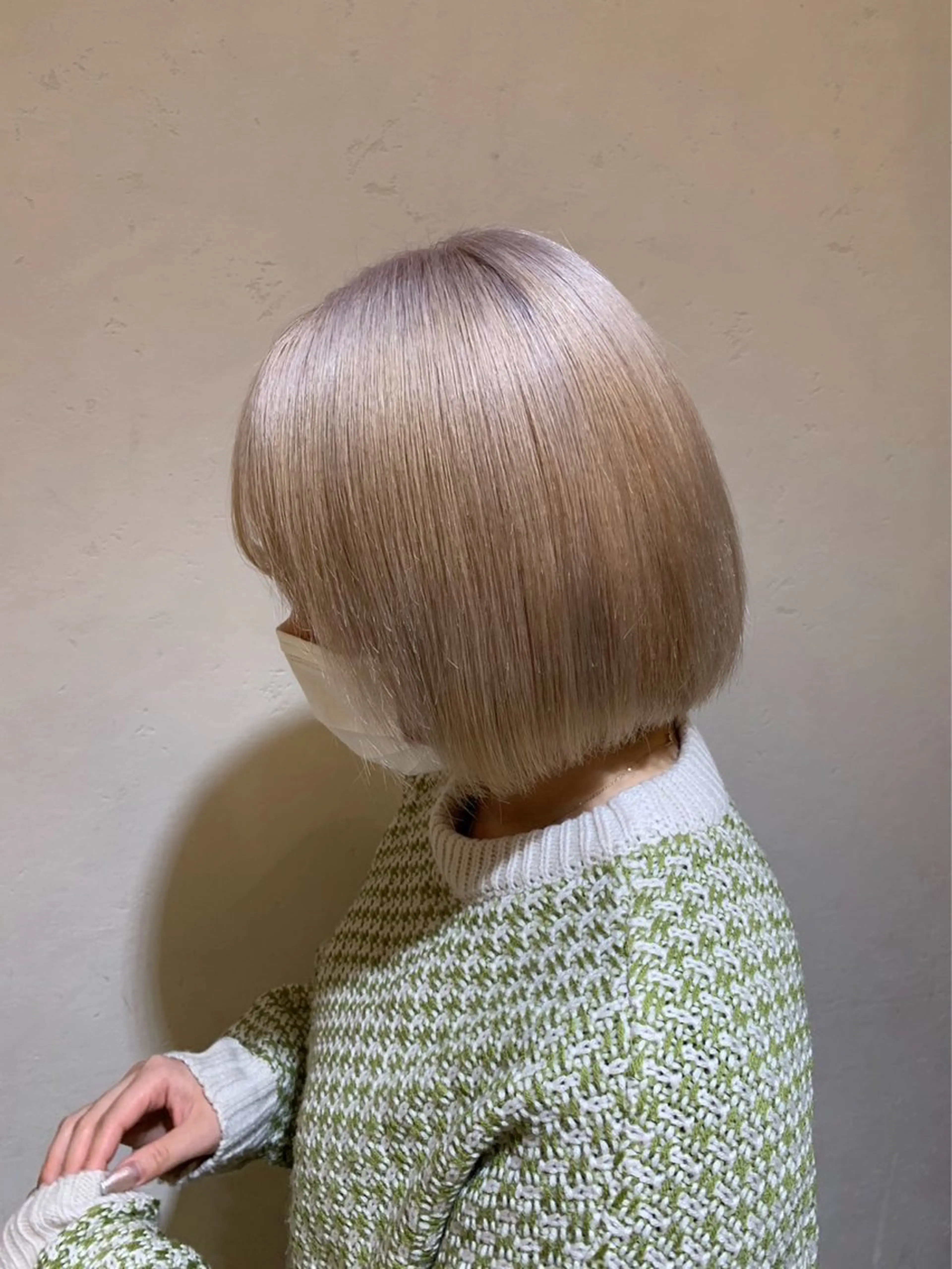 ミディアム ぱく みやんのヘアスタイル