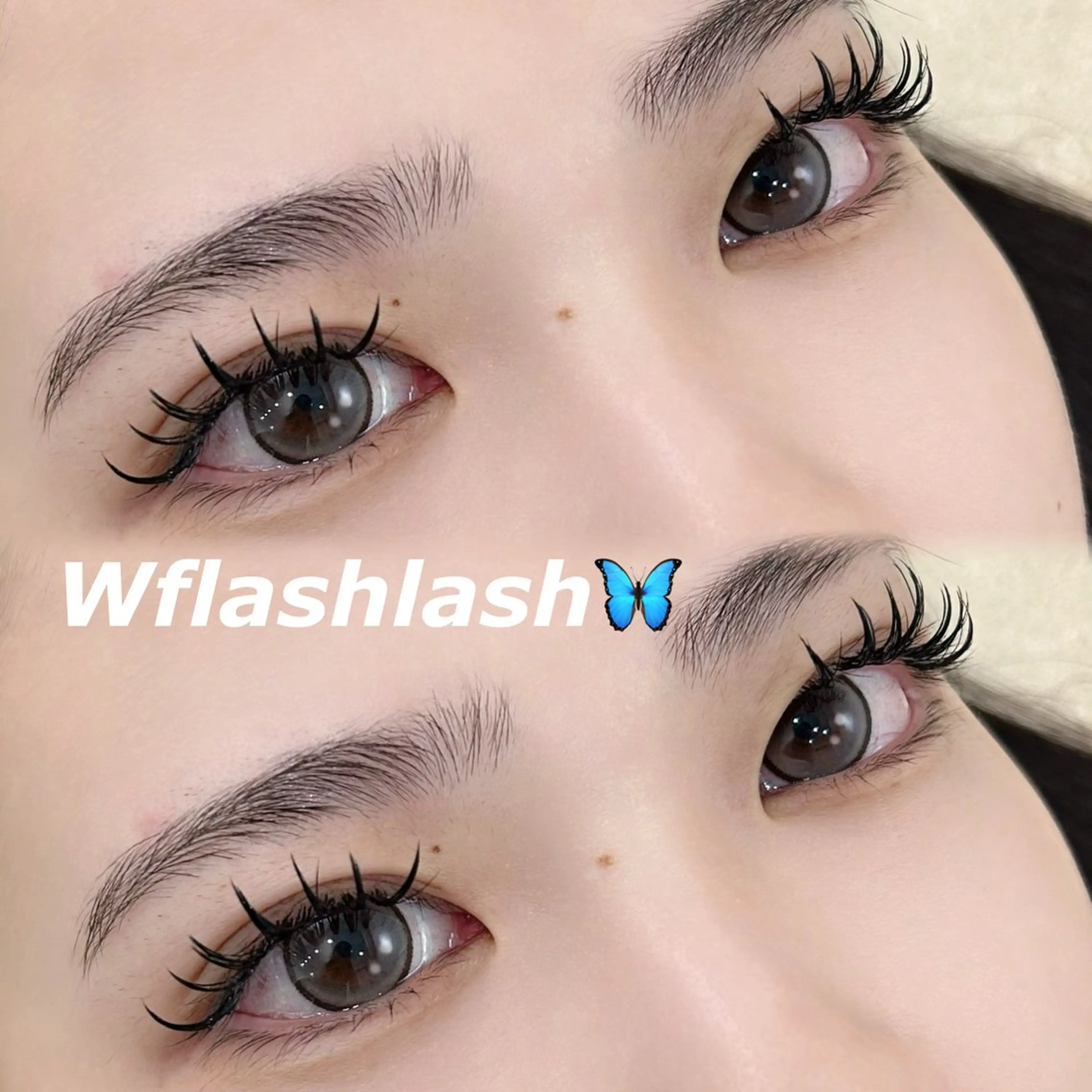 ダブルフラットラッシュ 100束〈恵比寿.渋谷.原宿🐾〉の写真