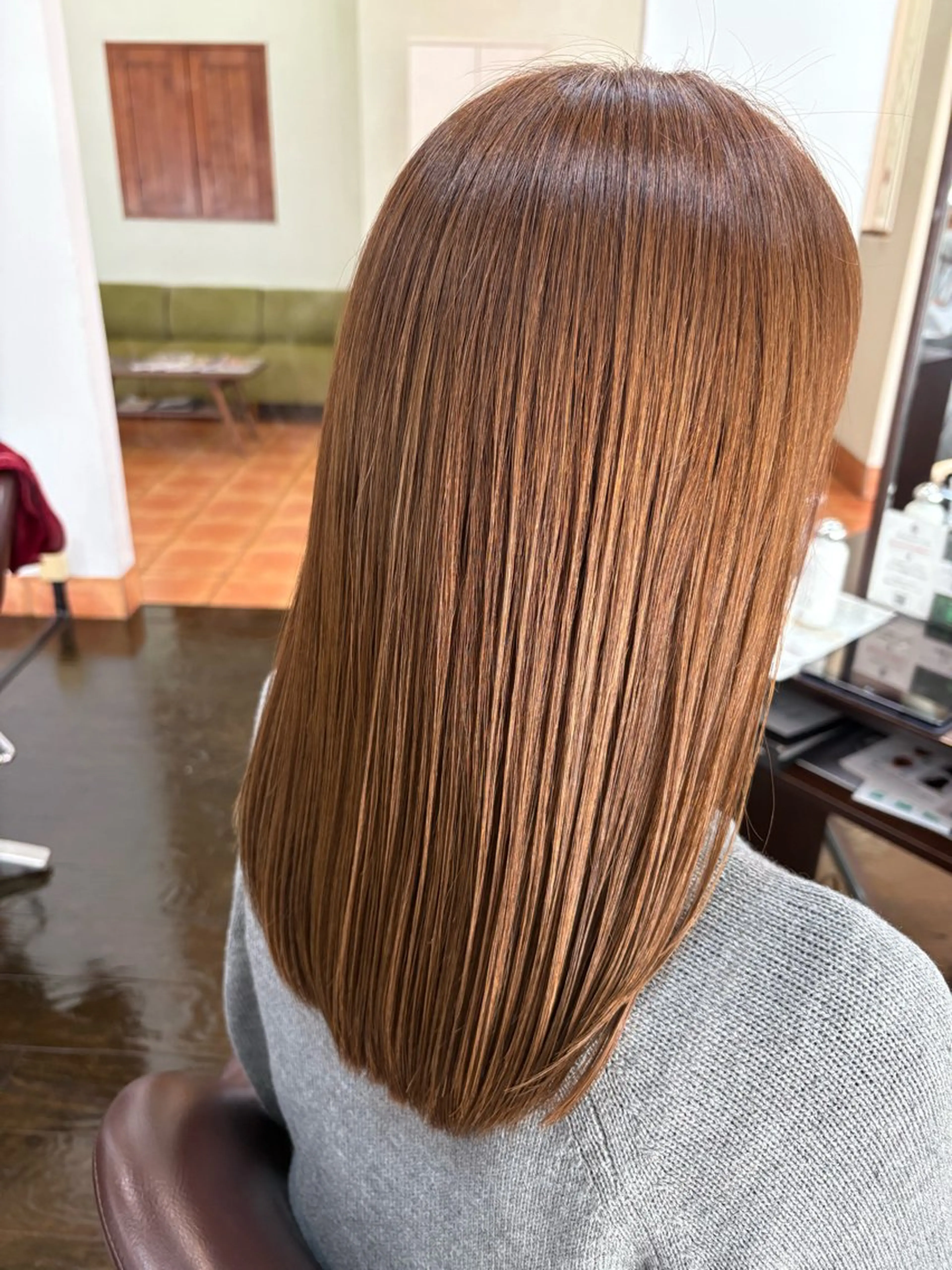 セミロング 髪質改善 La  Ruelle Takaのヘアスタイル