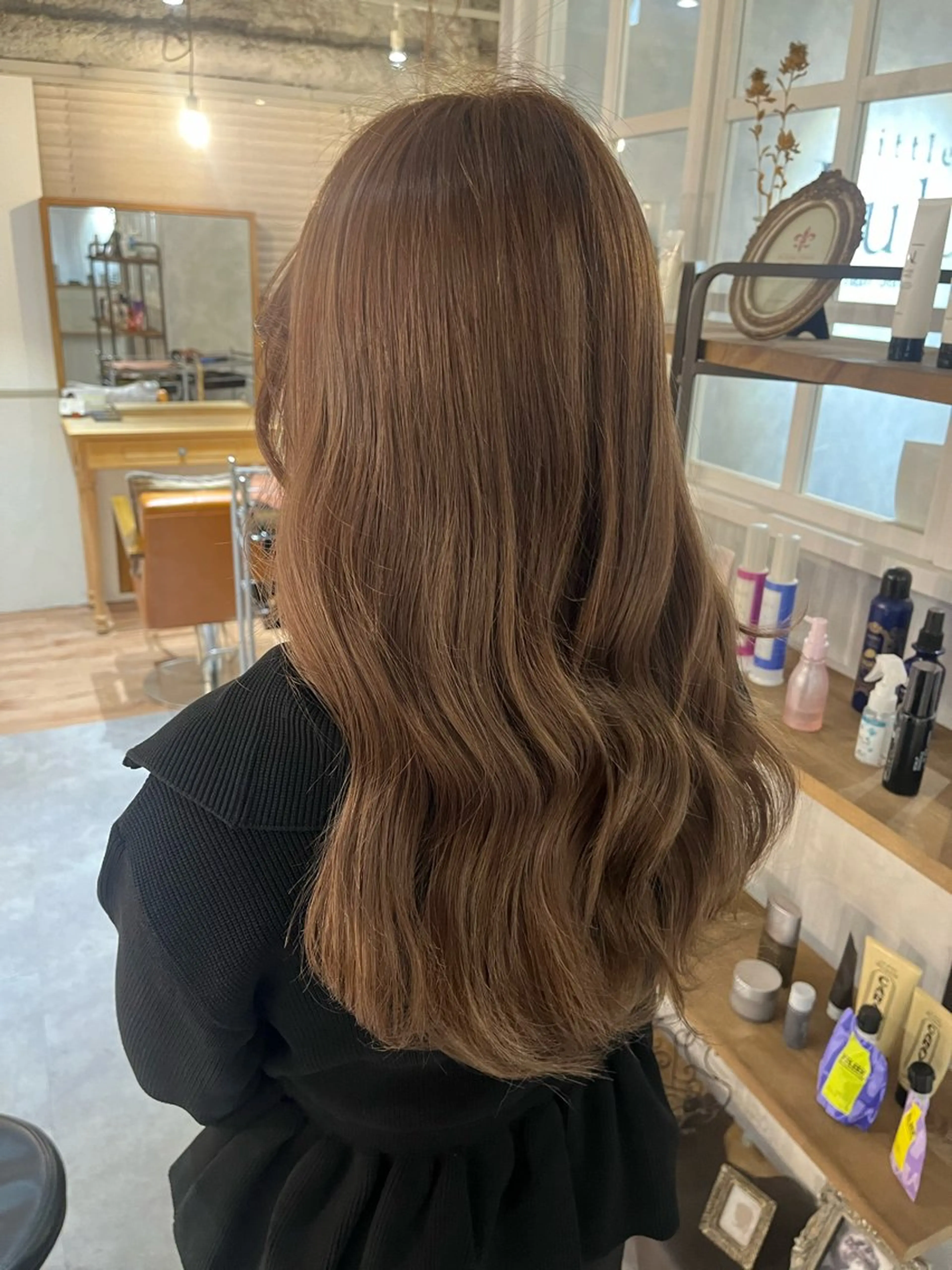 《ロング限定》メンテナンスカット＋カラーの写真