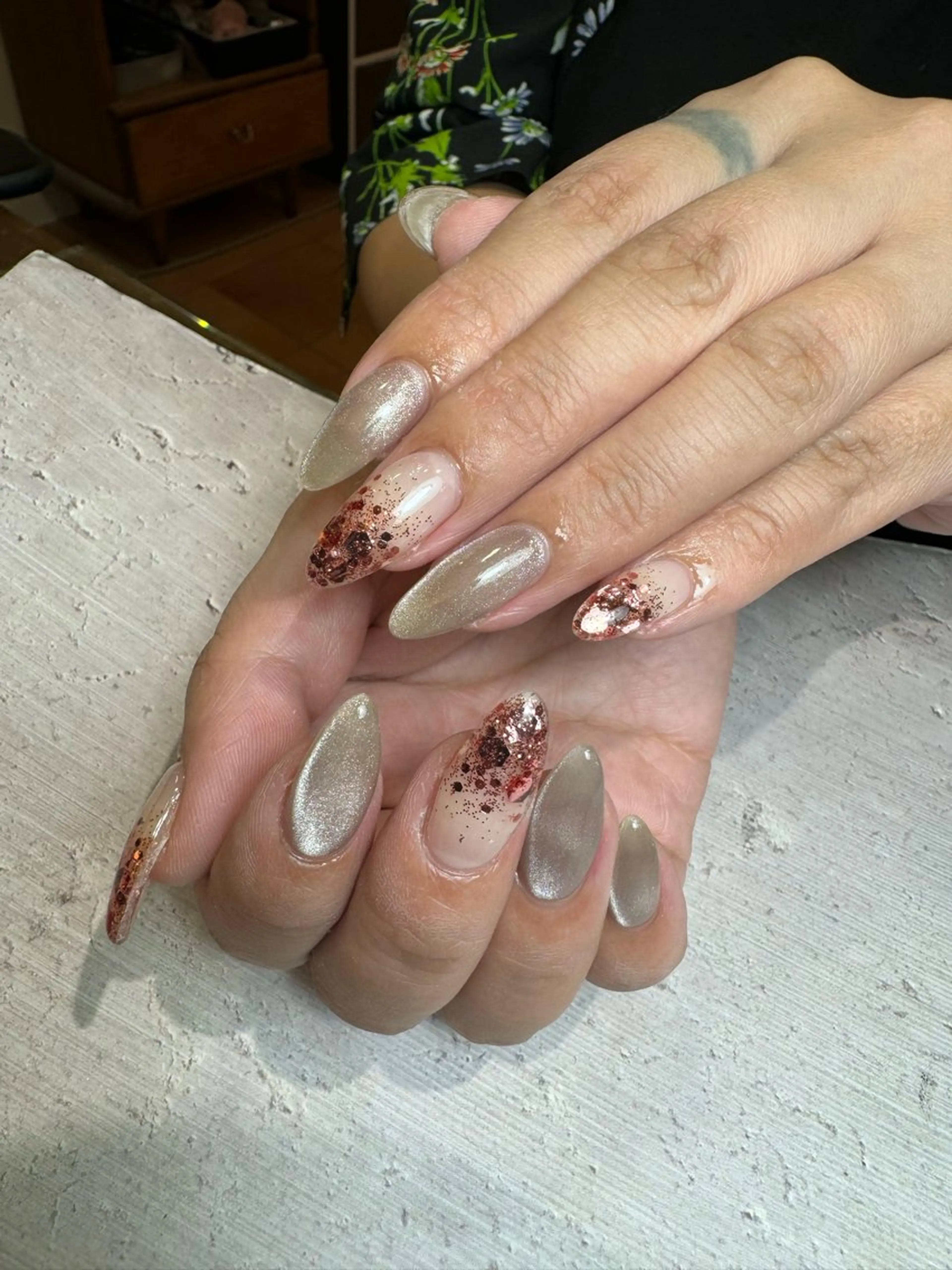 ネイル ハンドネイル nail&eyelash mate所属・京都/東向日/桂 ayumiのネイルデザイン