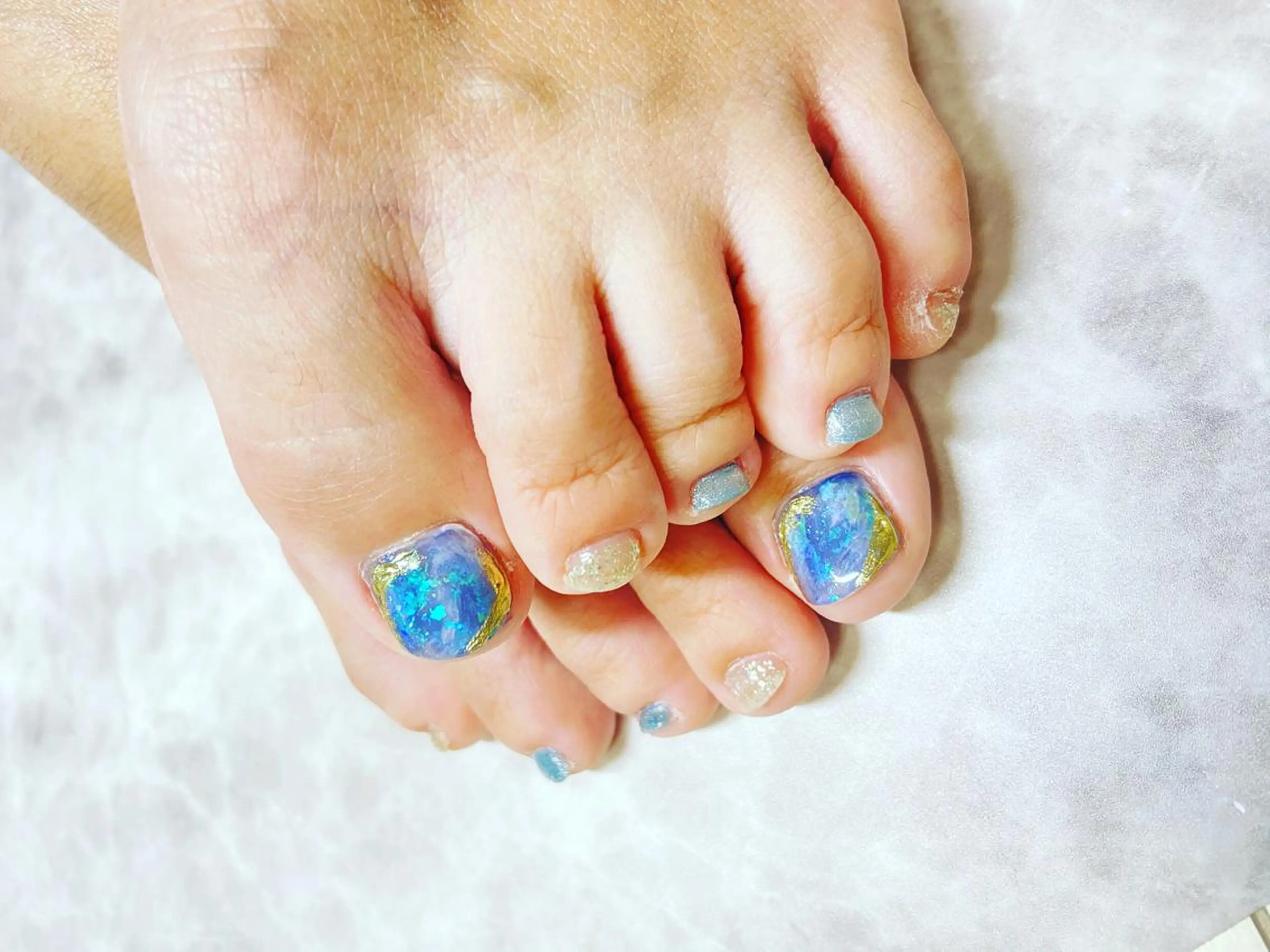 ネイル フットネイル nail_ kinaのネイルデザイン